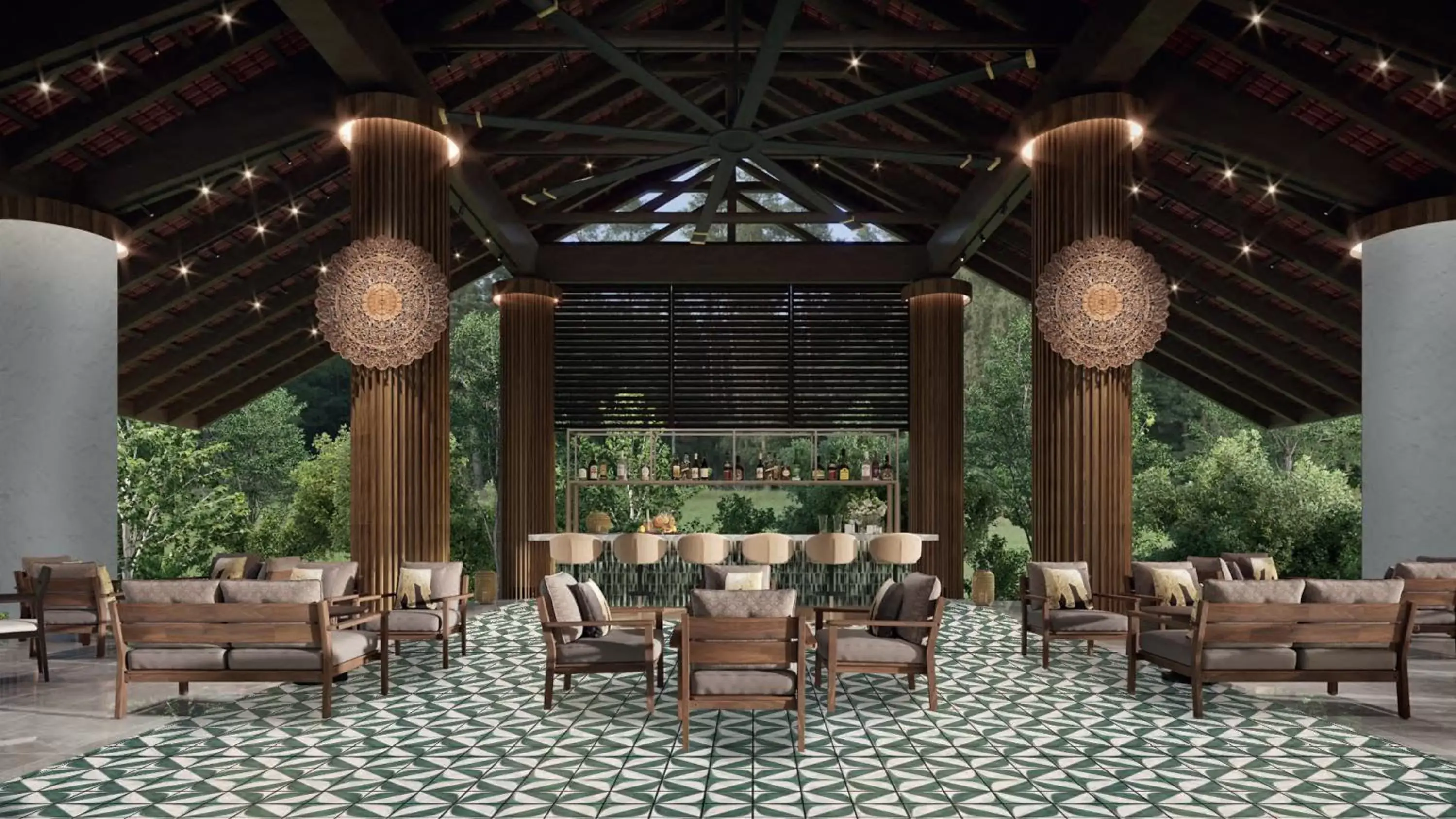 Lounge or bar in Palm Garden Hotel, Putrajaya, a Tribute Portfolio Hotel