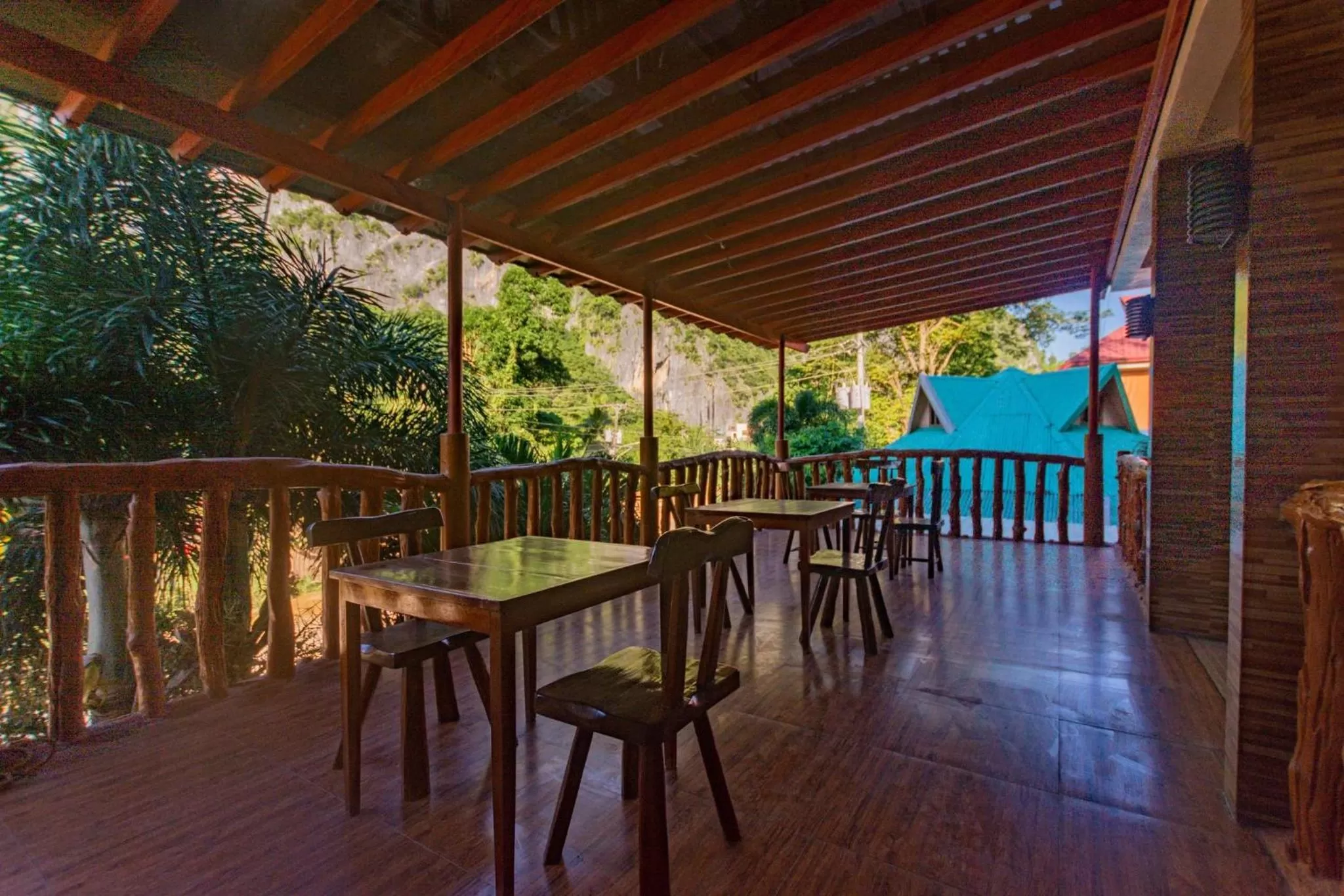 Balcony/Terrace in Jurias Garden Hotel