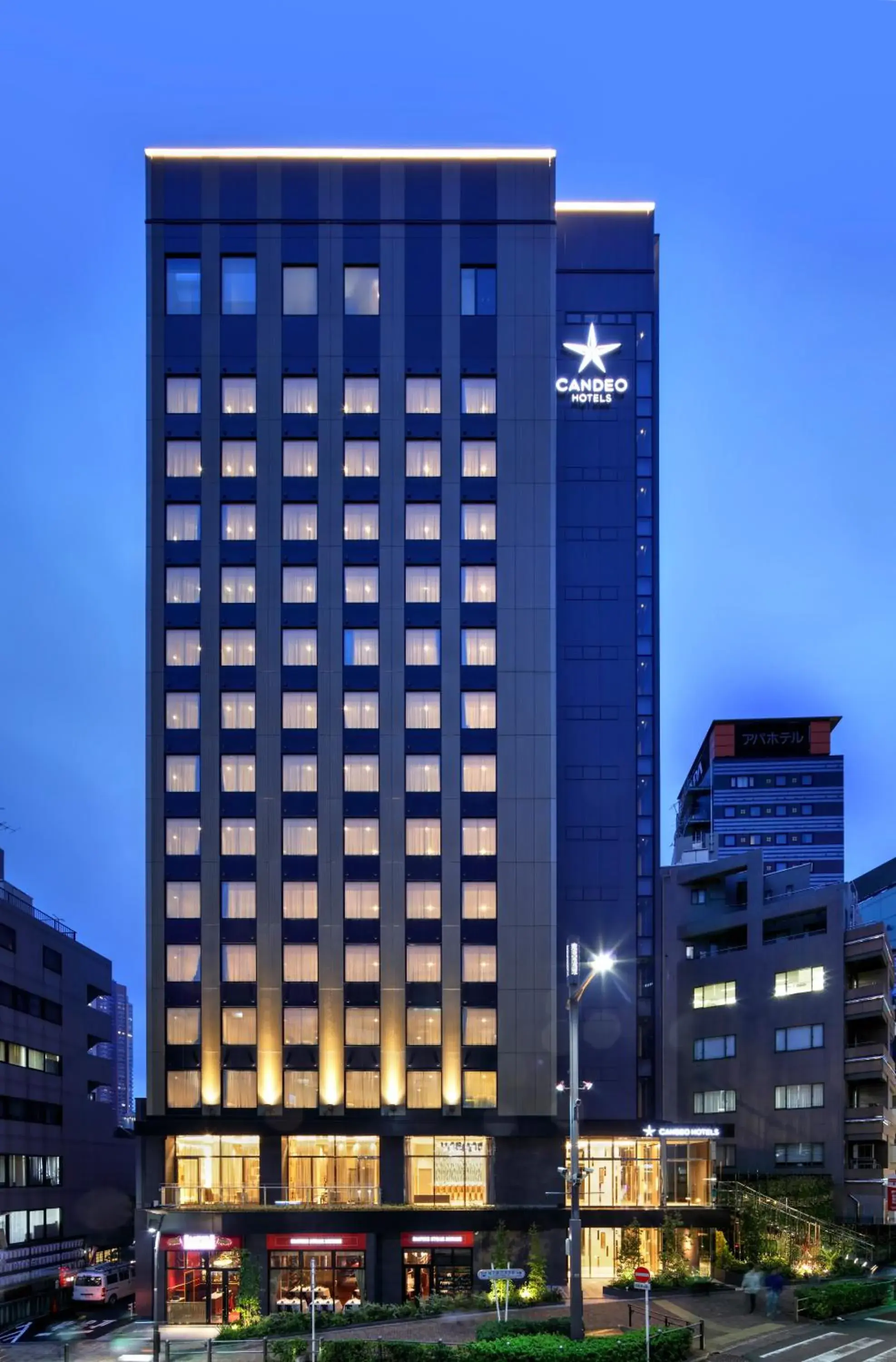 Bird's eye view, Property Building in Candeo Hotels Tokyo Roppongi