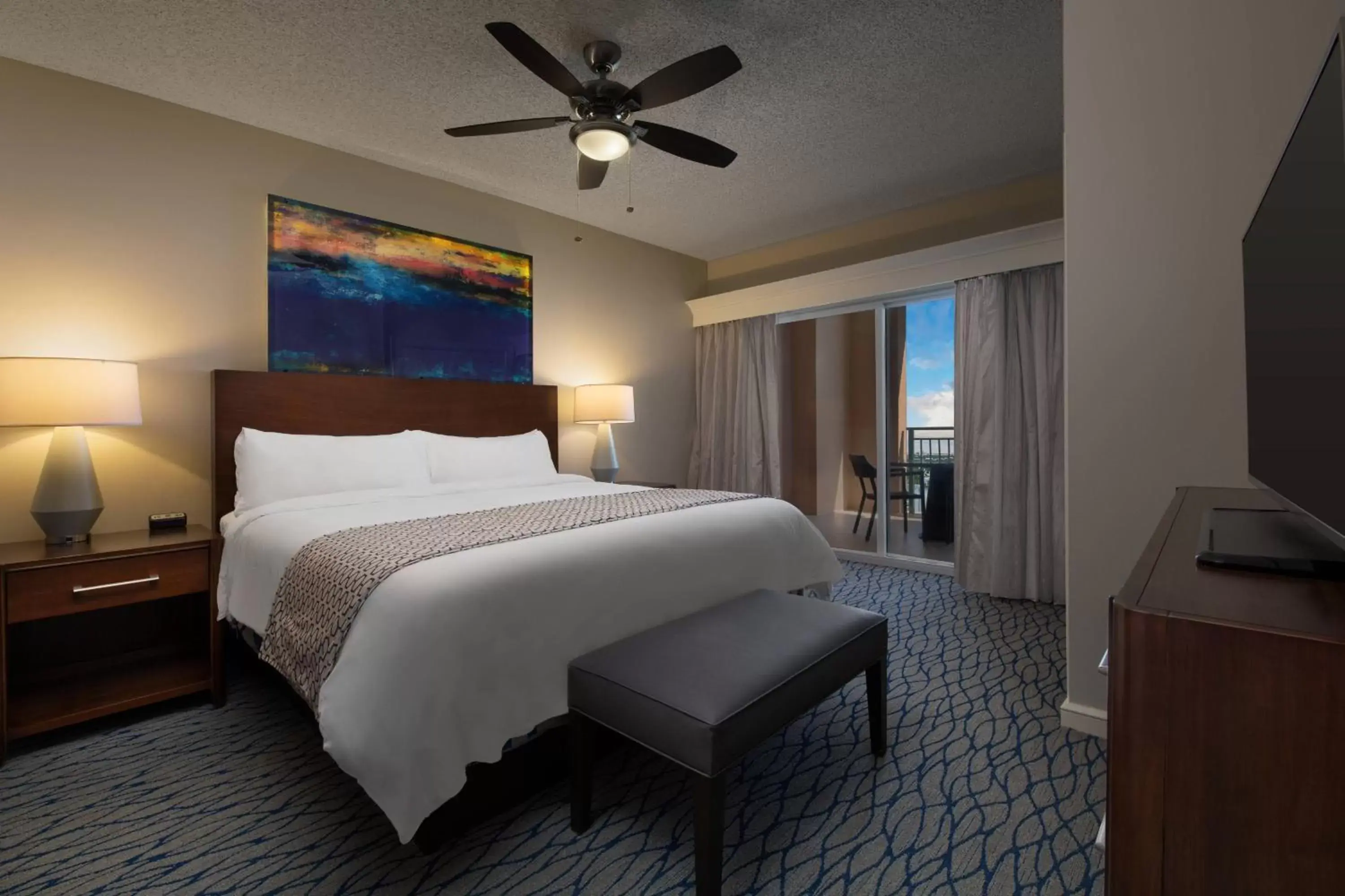 Bedroom, Bed in Marriott's BeachPlace Towers