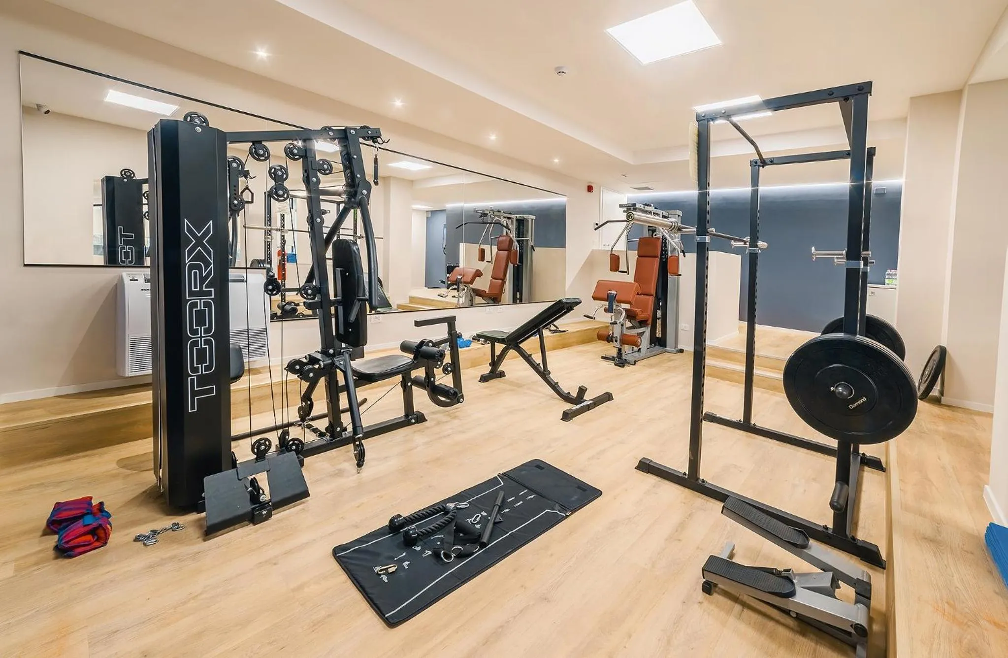 Fitness centre/facilities in Hotel Leon d'Oro