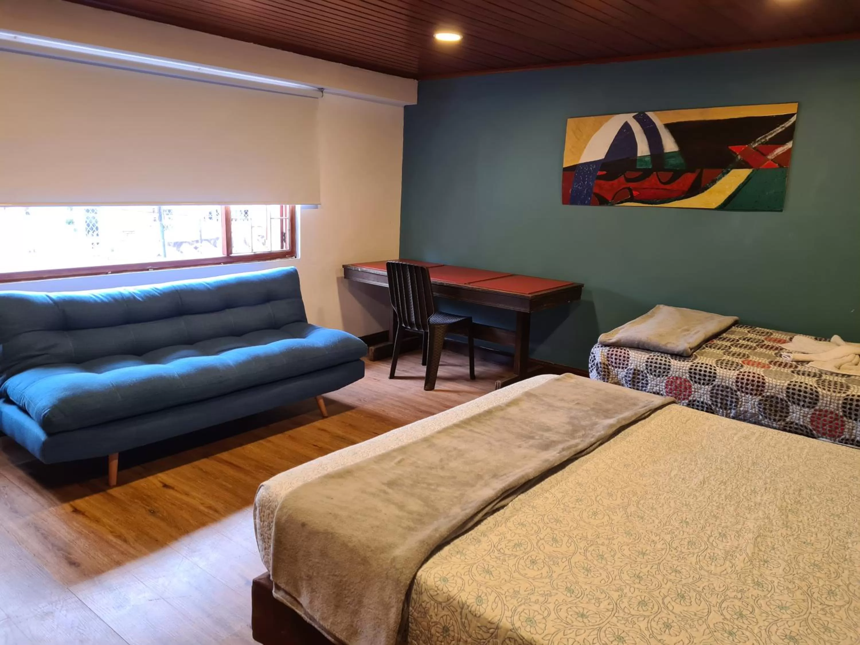 Seating Area in acogedor Hostal usaquen la parada del tren