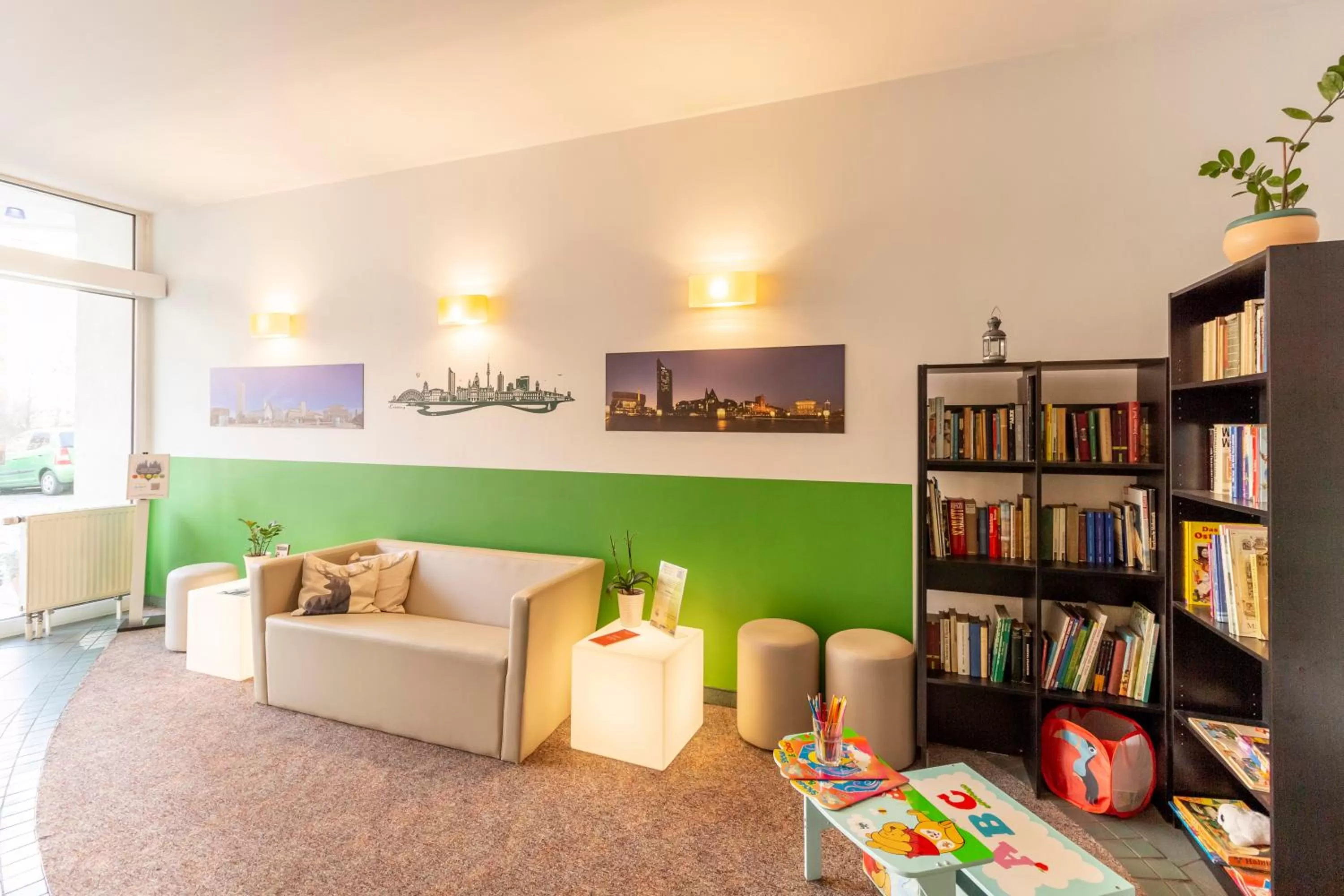 Library in Hotel Markgraf Leipzig