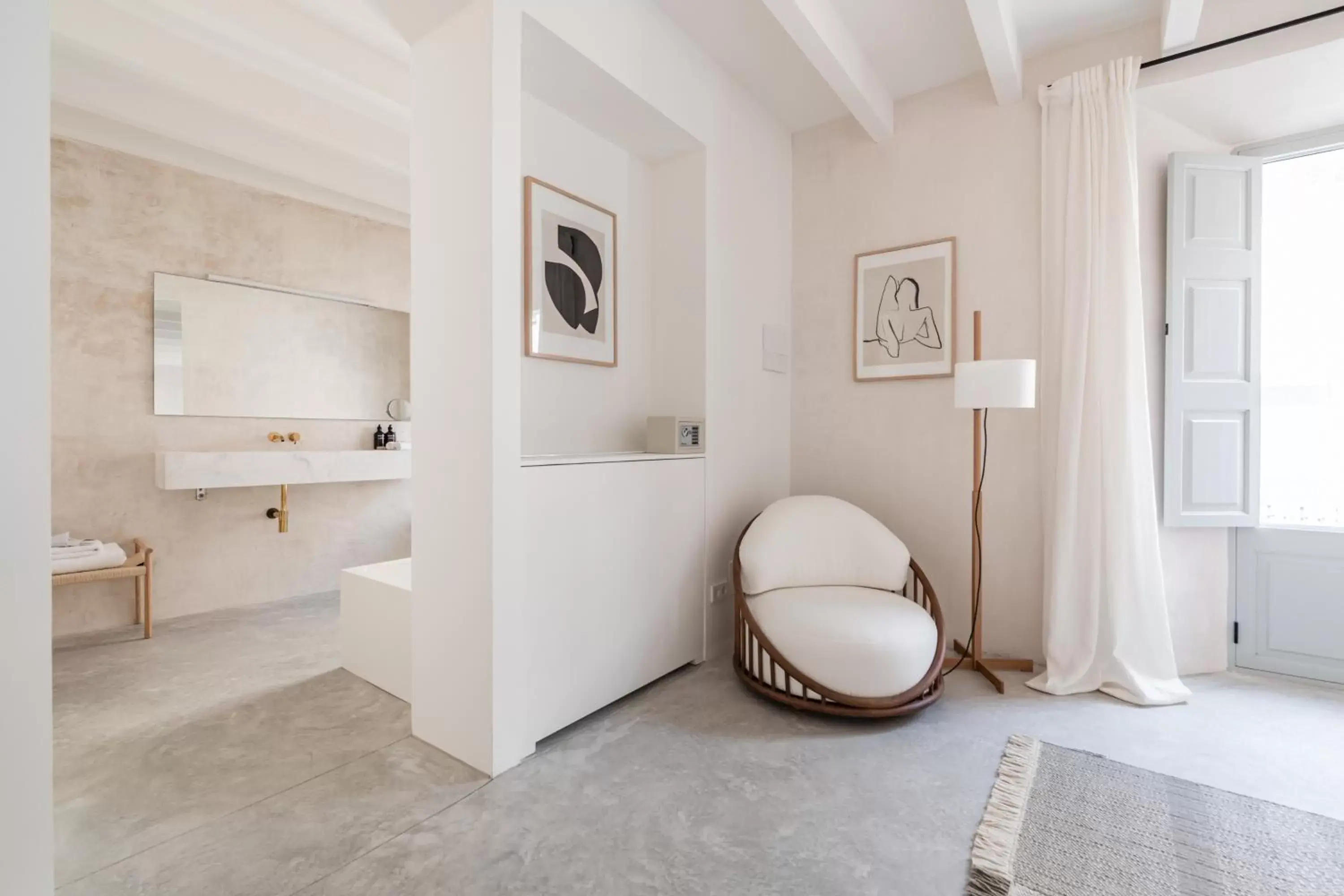 Bathroom in Meem Townhouse