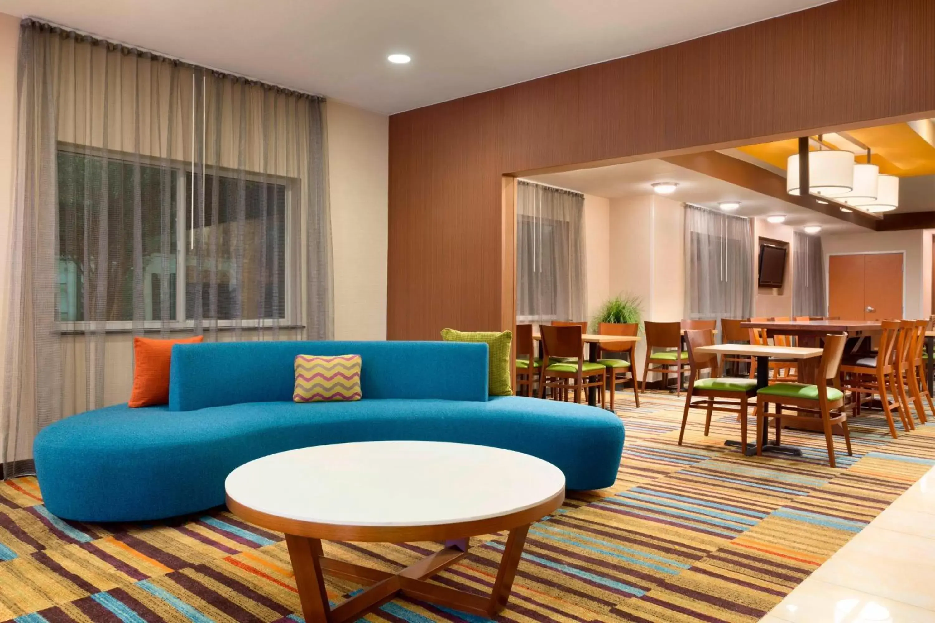 Lobby or reception, Seating Area in Fairfield Inn & Suites by Marriott Dallas Plano