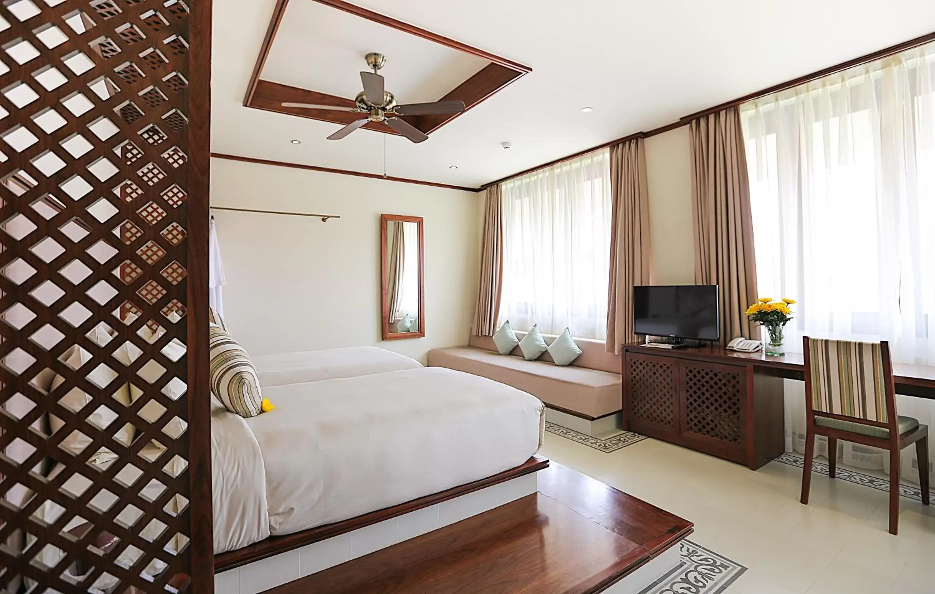 Bedroom, Bed in Almanity Hoi An Resort & Spa
