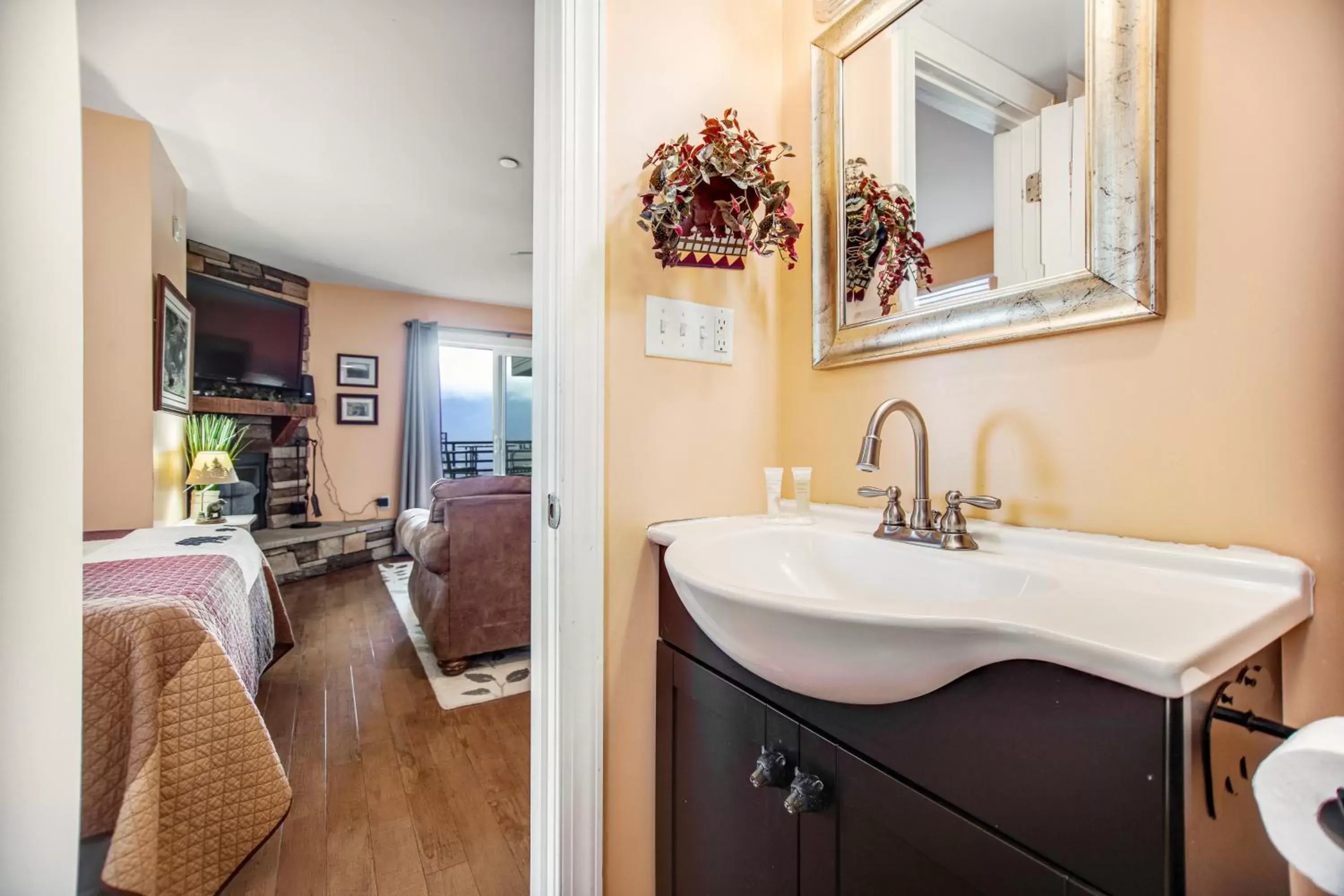 Bathroom in Gatlinburg Summit Condo #6208