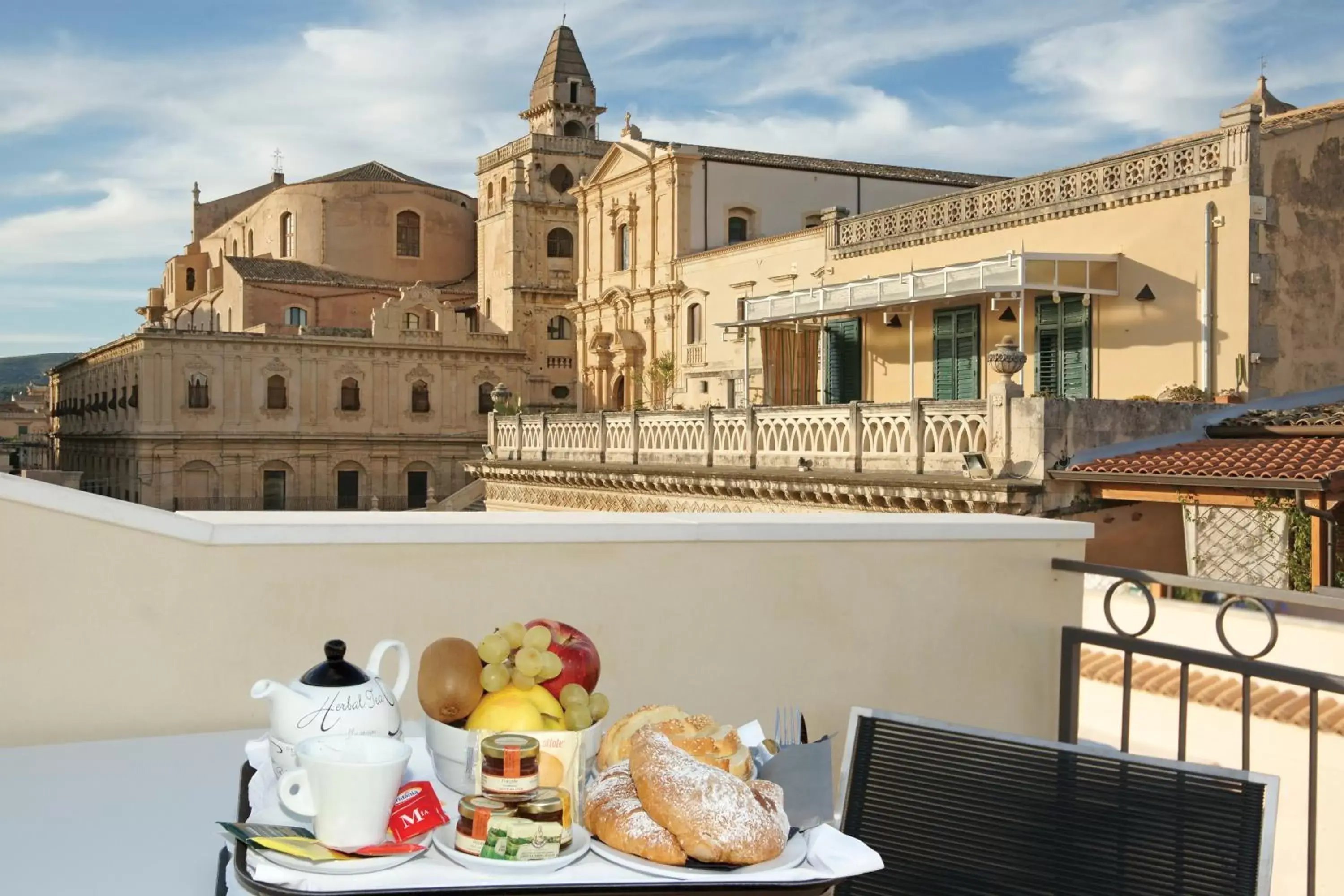 Balcony/Terrace in Hotel Porta Reale