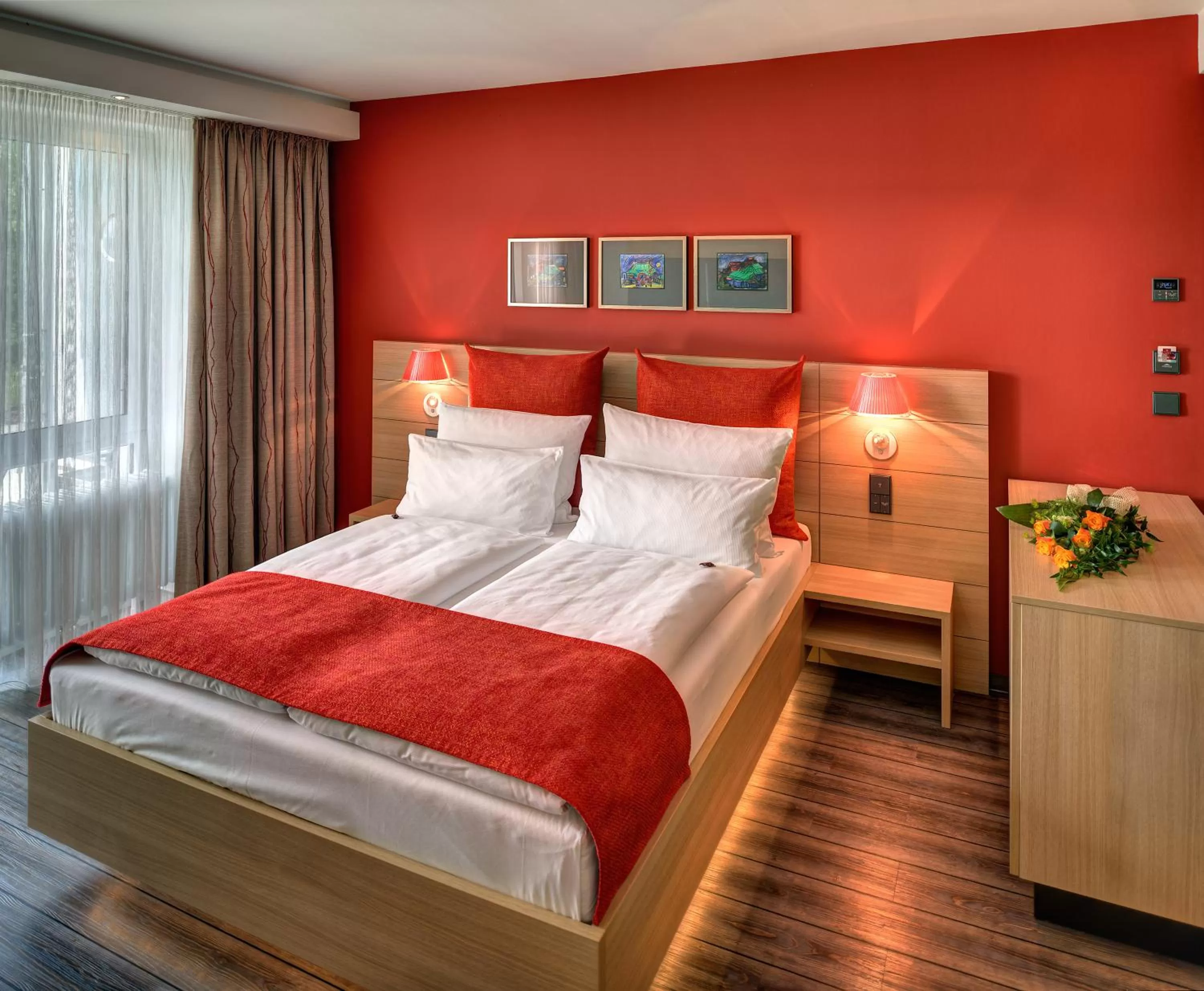 Family Room with Balcony in ARTHOTEL Kiebitzberg