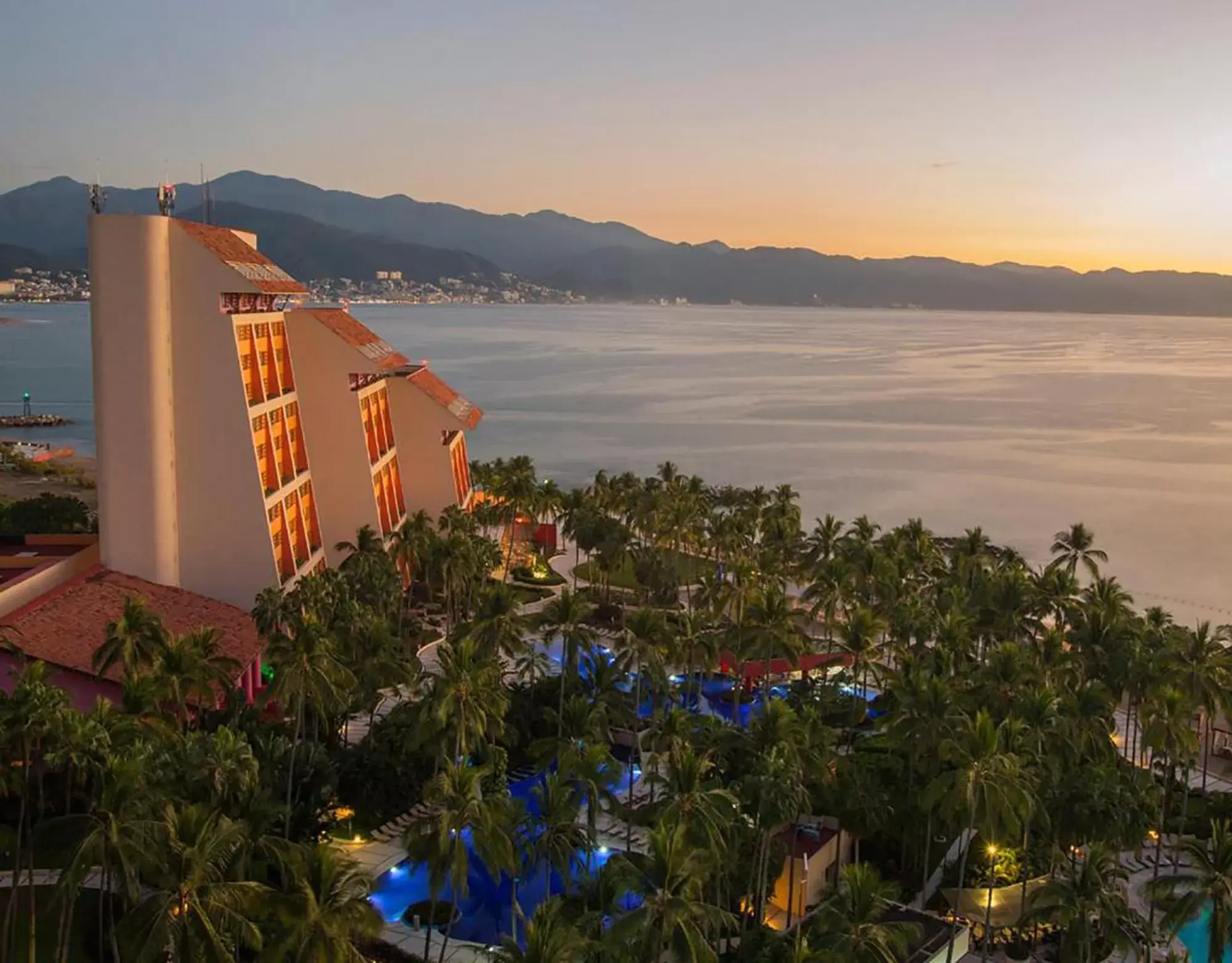 Bird's eye view in Club Regina Puerto Vallarta