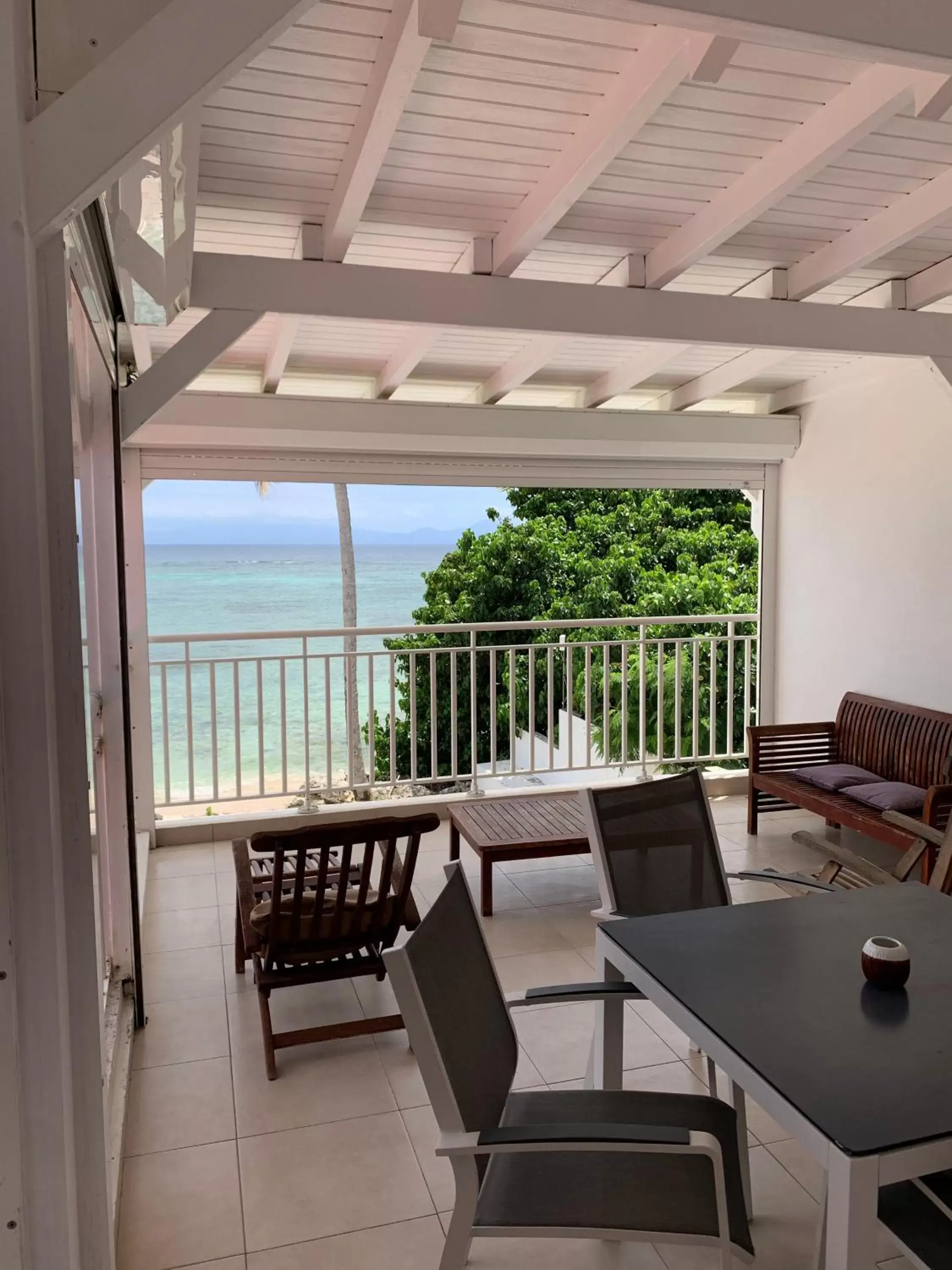 Living room in Coco Beach Marie-Galante