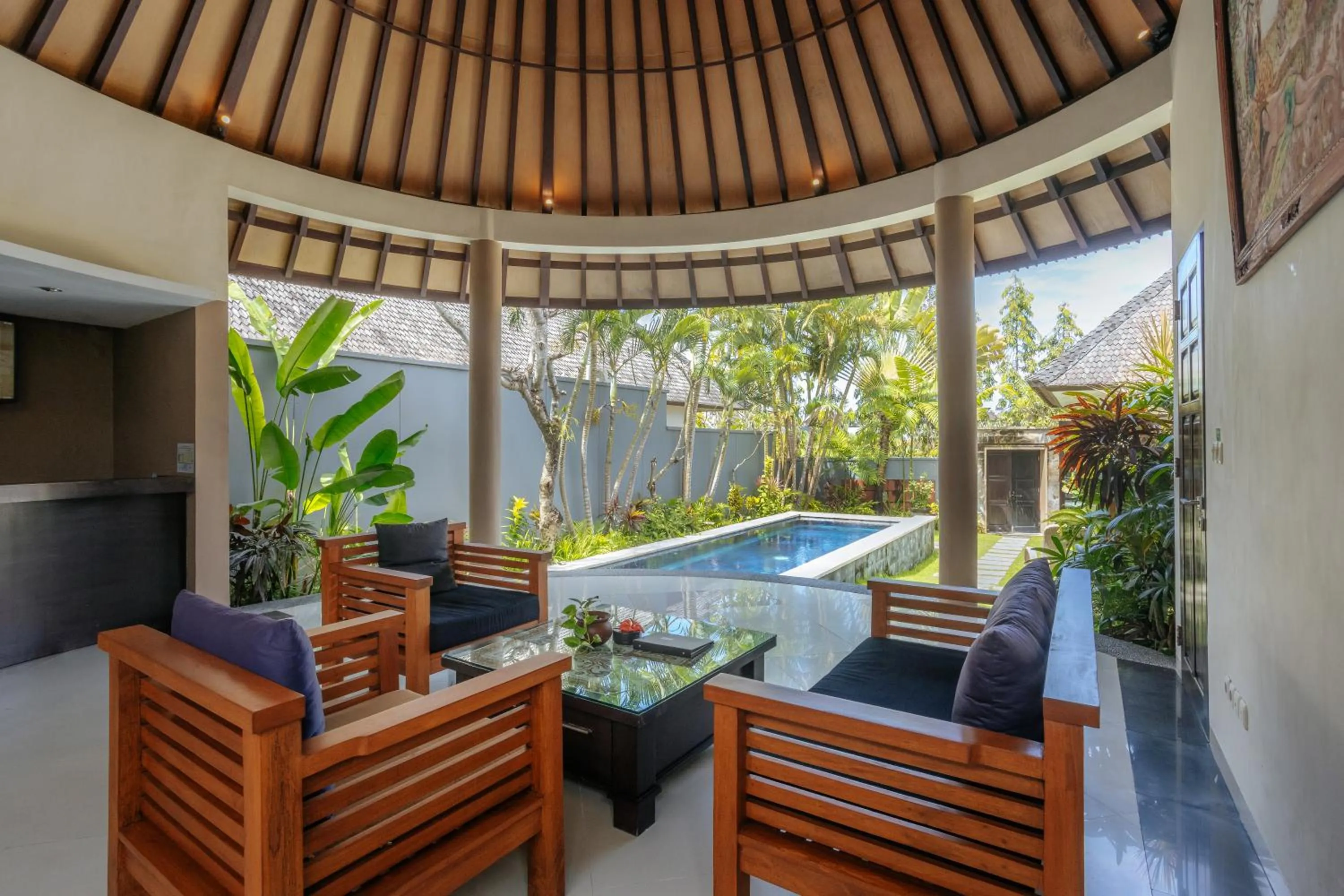 Living room in The Bidadari Villas and Spa Umalas - Seminyak