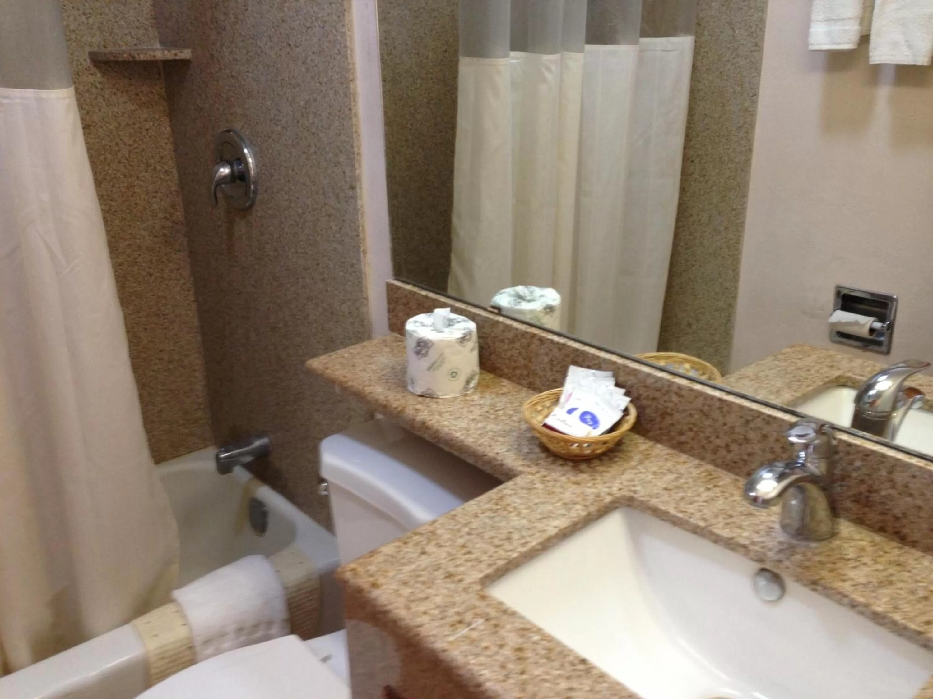 Bathroom in Budget Inn Plainview