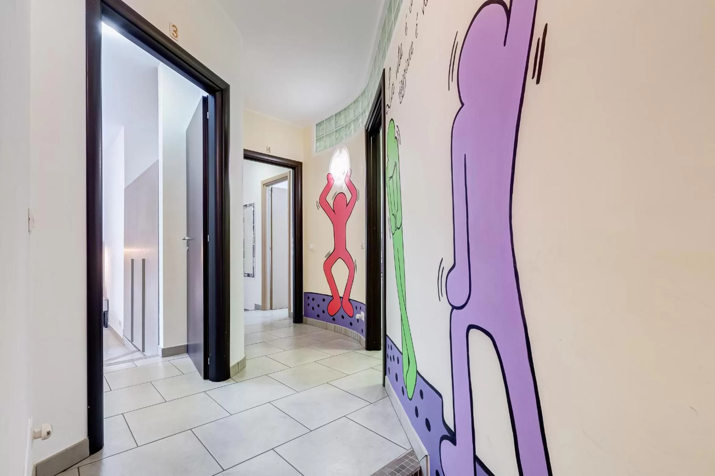 Decorative detail in B&B Casa Der Poeta