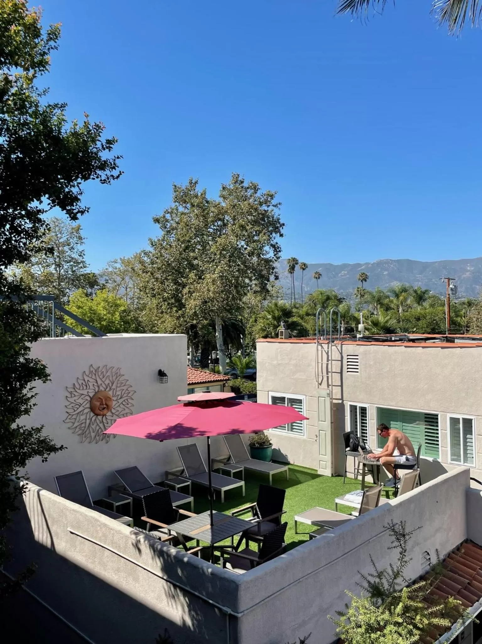 Balcony/Terrace in Beachside Inn