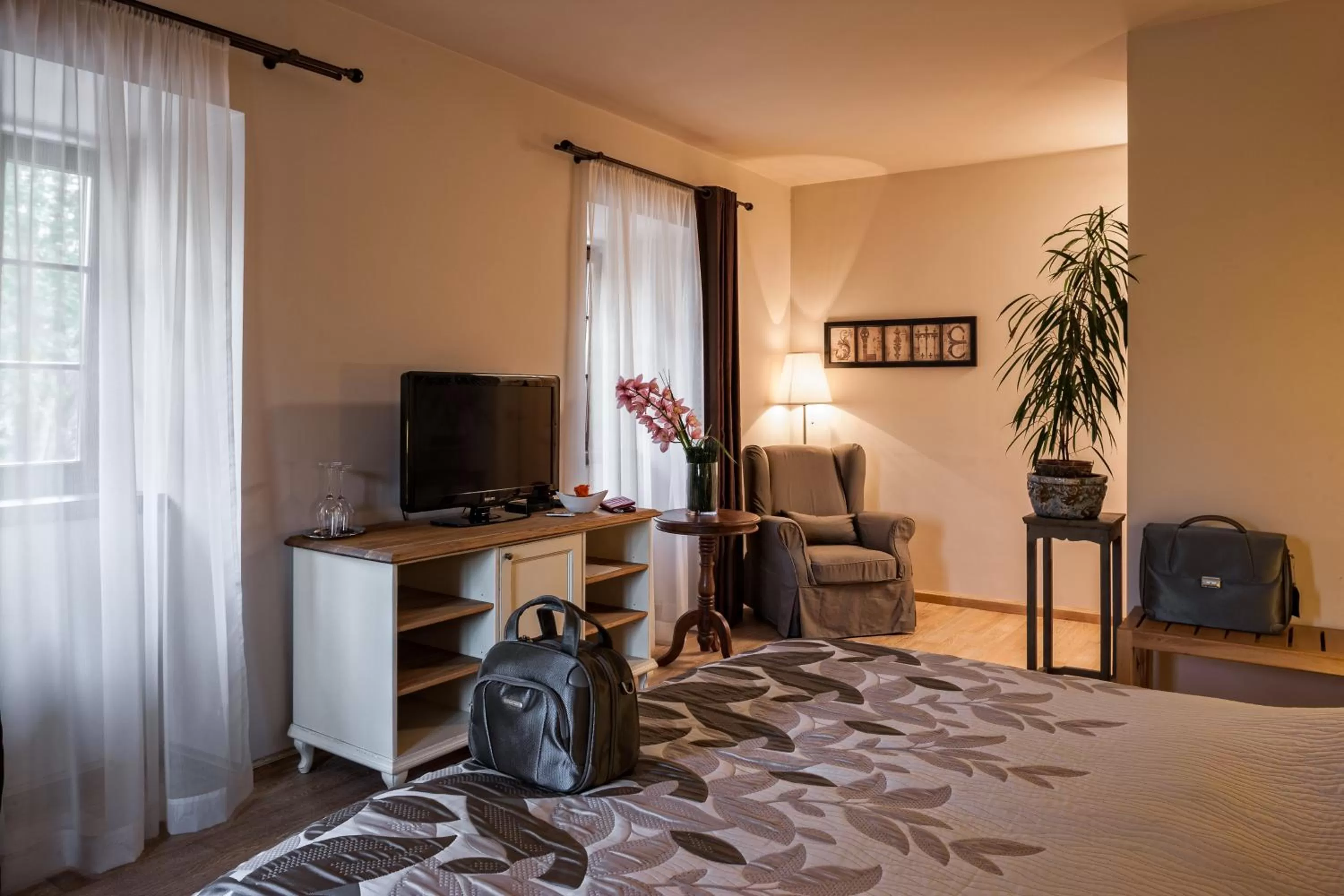 Bed in B&B Dvor Tacen