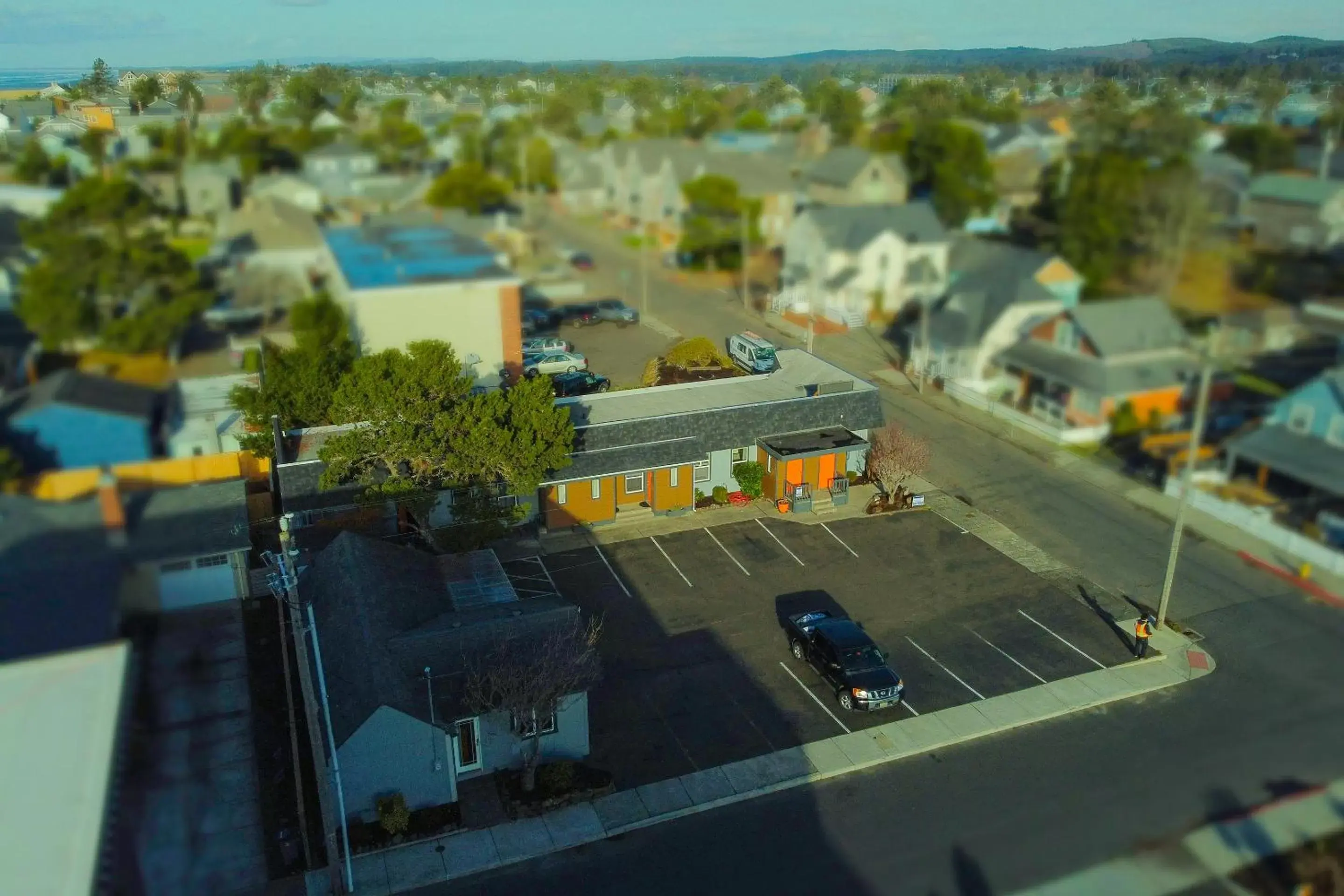 Parking, Bird's-eye View in City Centre Motel by OYO