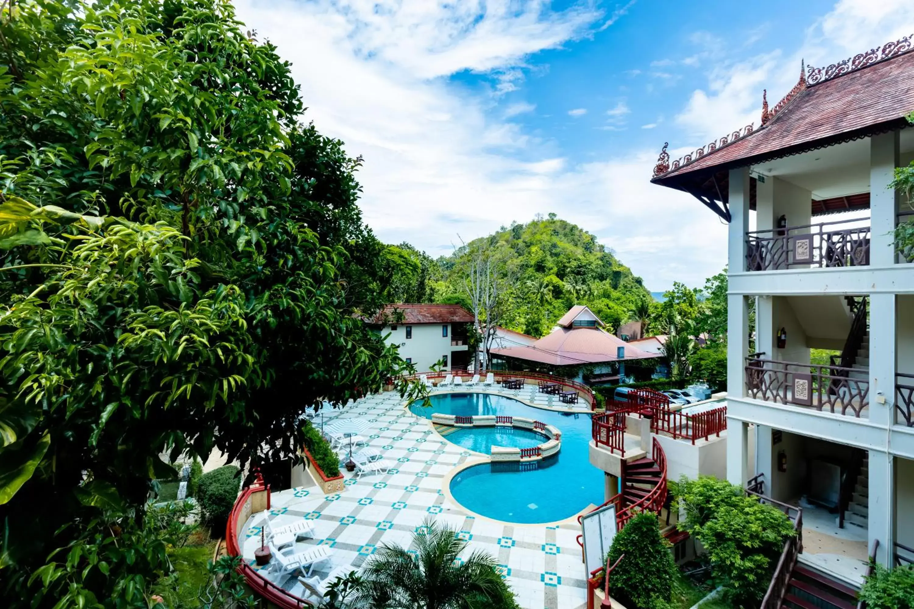 Natural landscape, Pool View in Ao Nang Bay Resort