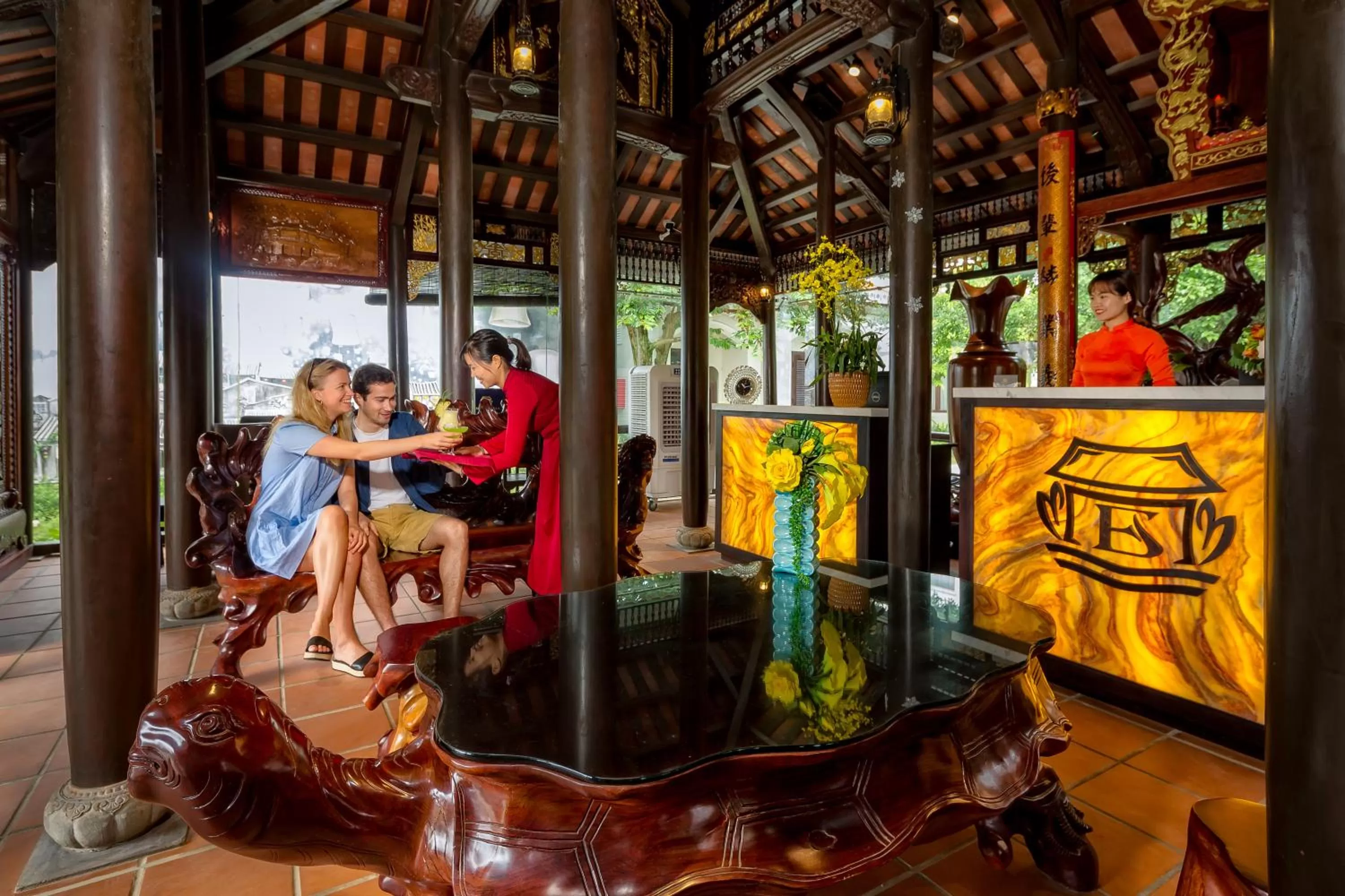 Lobby or reception in Hoi An Emotion Boutique Villa