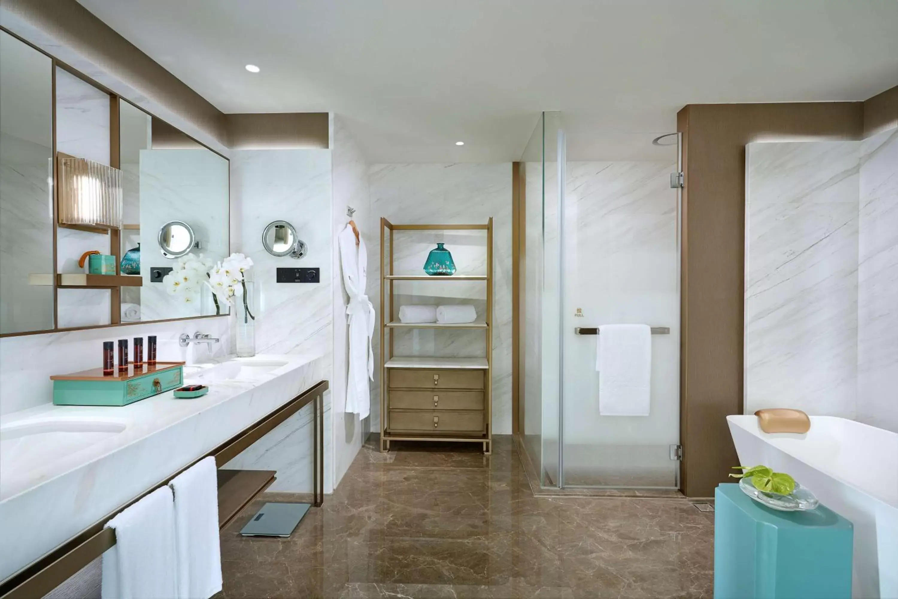 Bathroom in Kempinski Hotel Nanjing