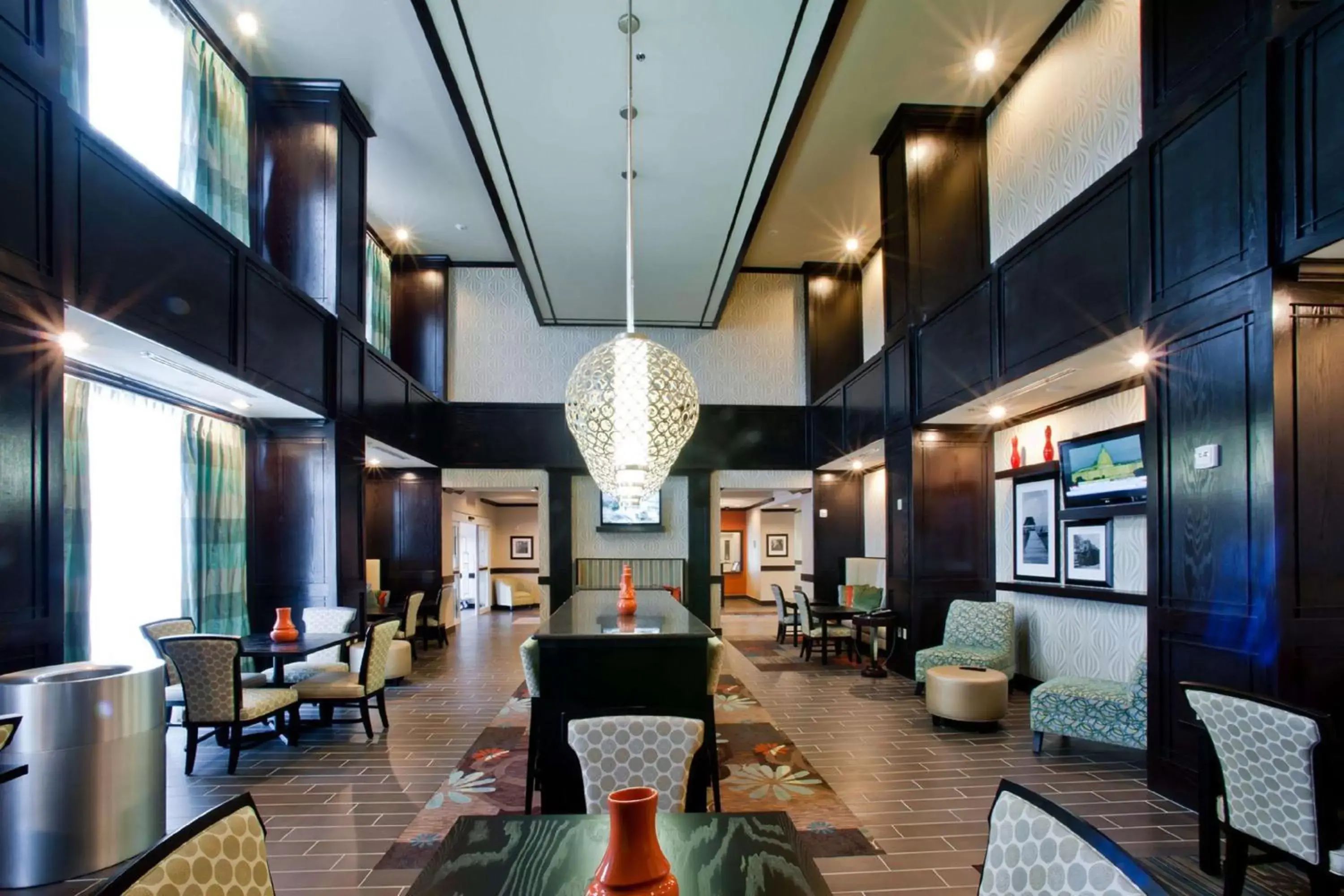 Lobby or reception in Hampton Inn & Suites Denison Lobby or reception in Hampton Inn & Suites Denison