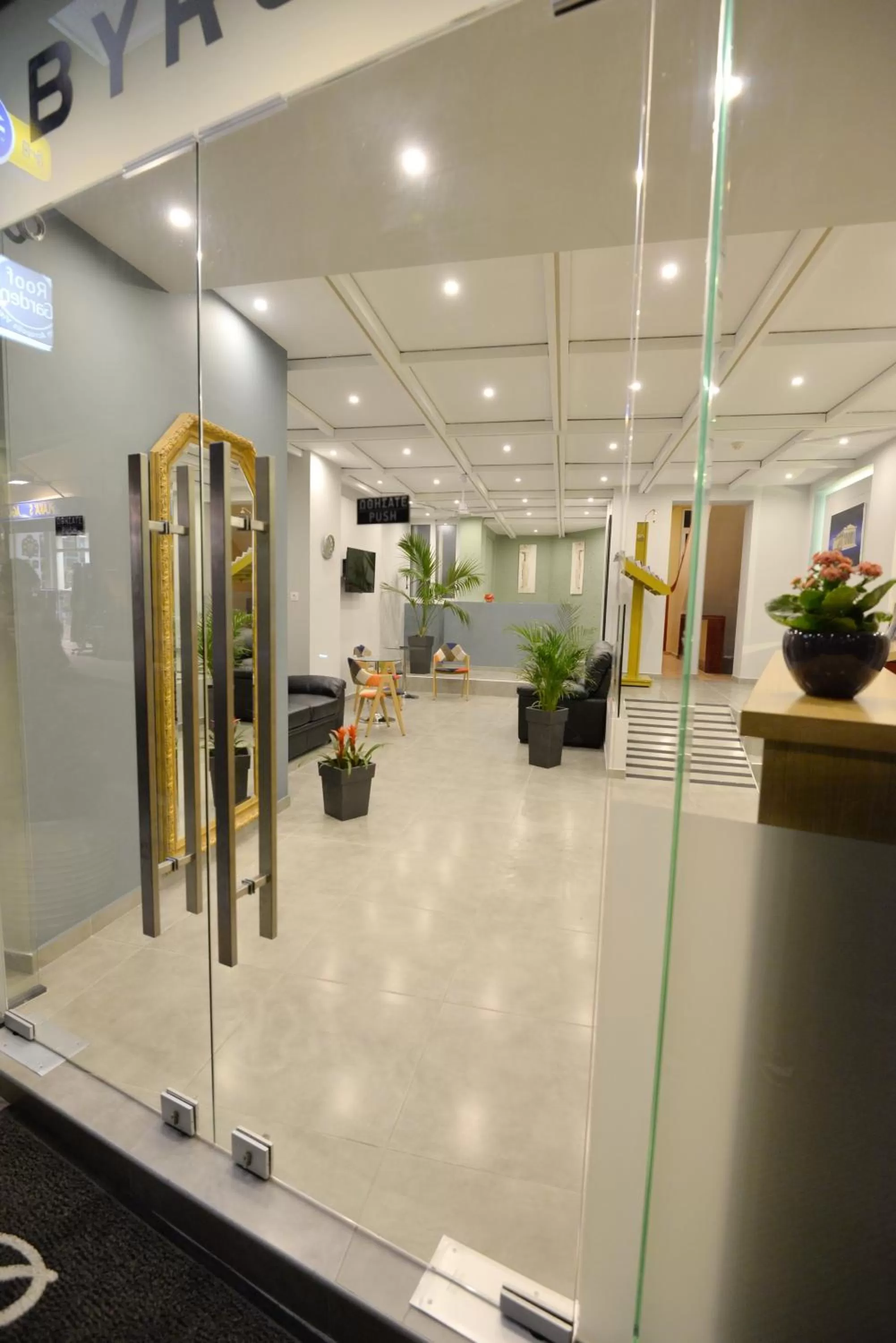 Lobby or reception in Hotel Byron