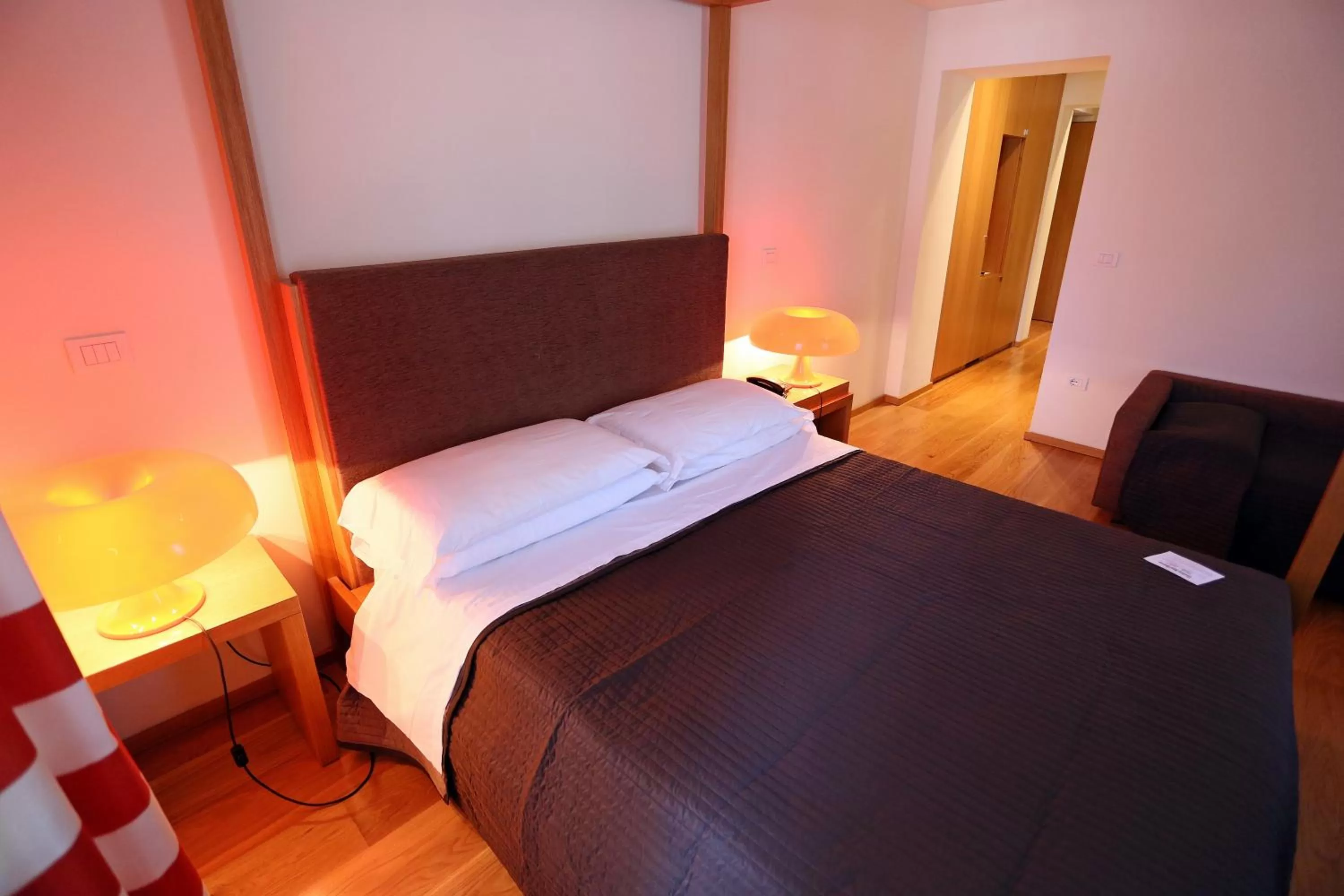 Bed in Le Querce Hotel