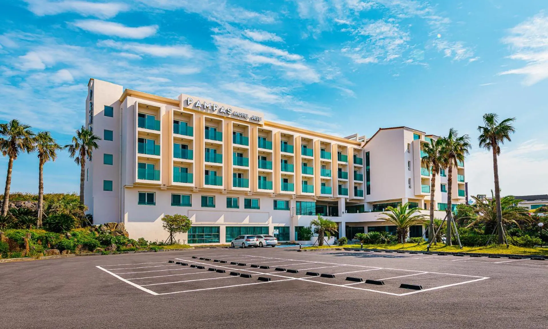 Property building in Pampas Hotel Jeju