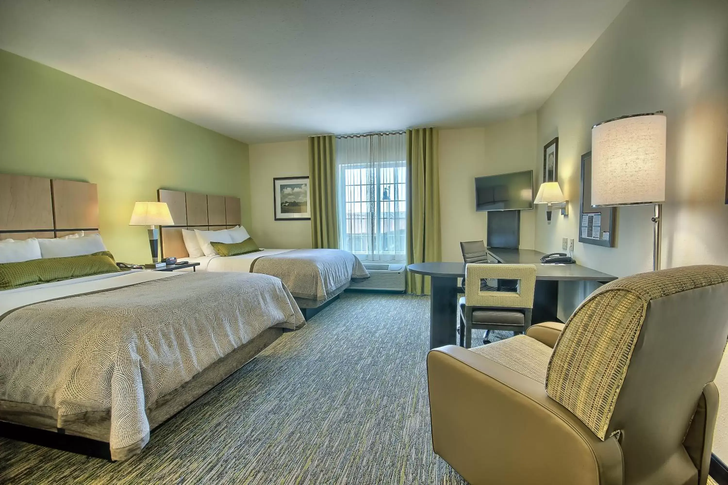 Studio Suite with Two Queen Beds in Candlewood Suites Columbus - Grove City by IHG Studio Suite with Two Queen Beds in Candlewood Suites Columbus - Grove City by IHG