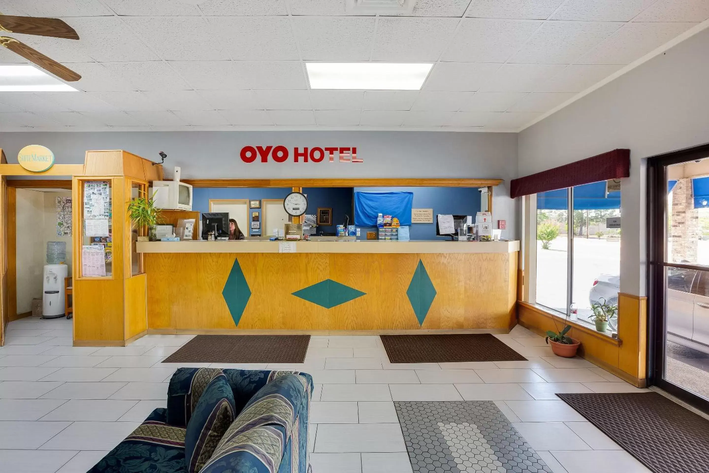 Lobby or reception in OYO Hotel Tyler Lindale