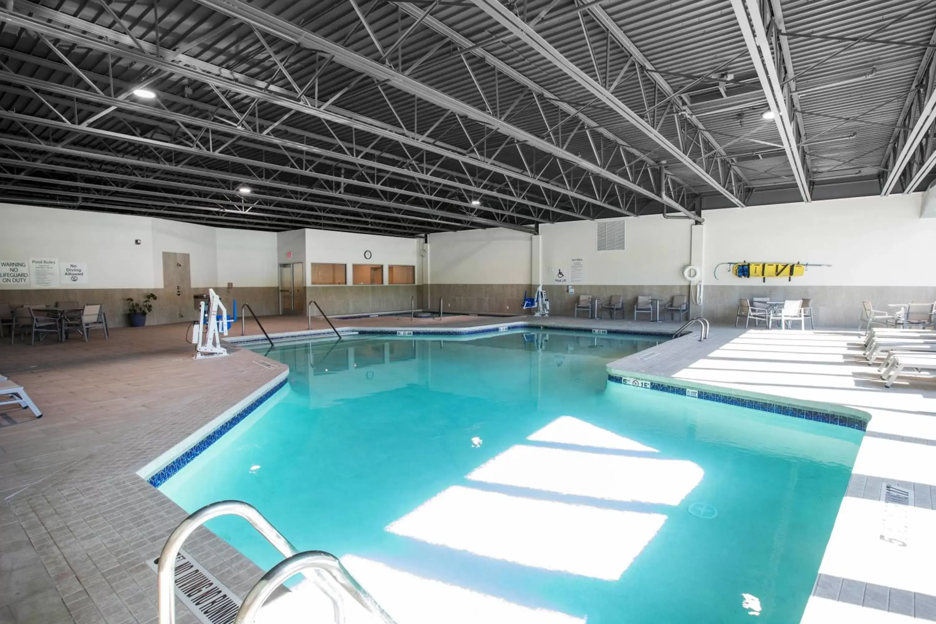 Swimming Pool in Holiday Inn Express & Suites Ludington, an IHG Hotel