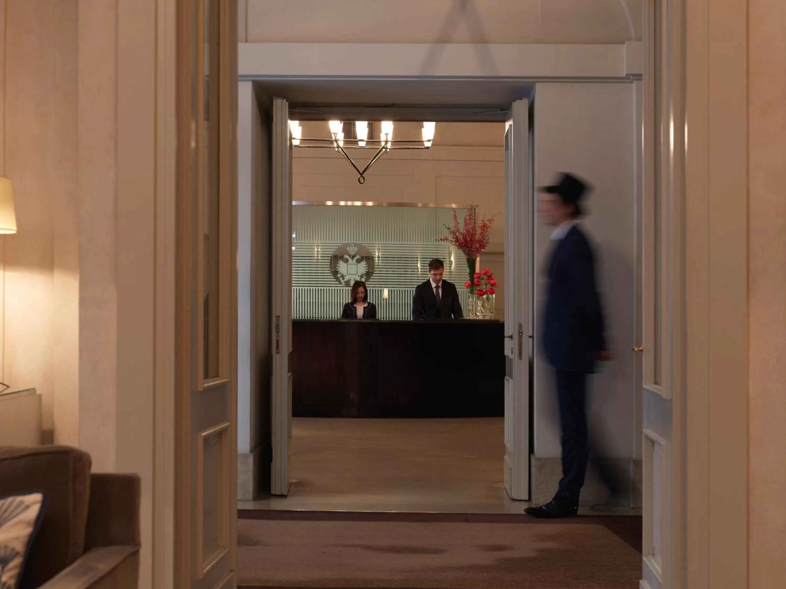 Lobby or reception in Rocco Forte Hotel De Russie