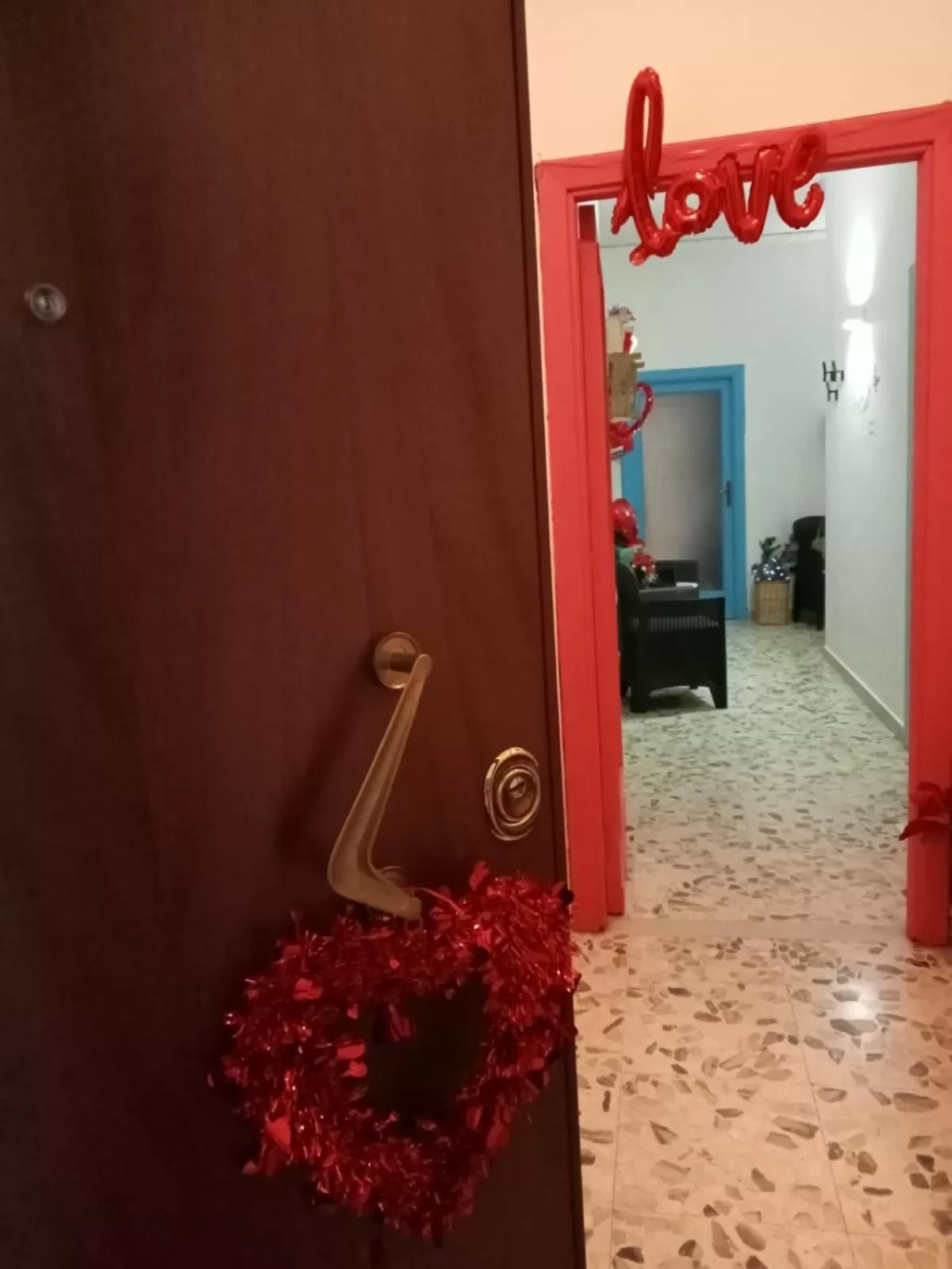 Decorative detail in La Terrazza di Monica & Teresa