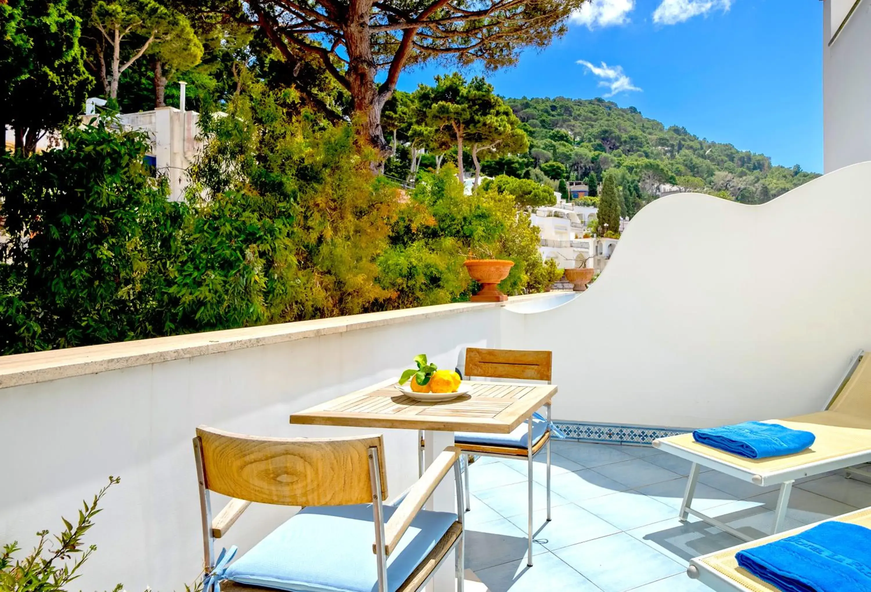 Patio, Balcony/Terrace in Hotel La Floridiana