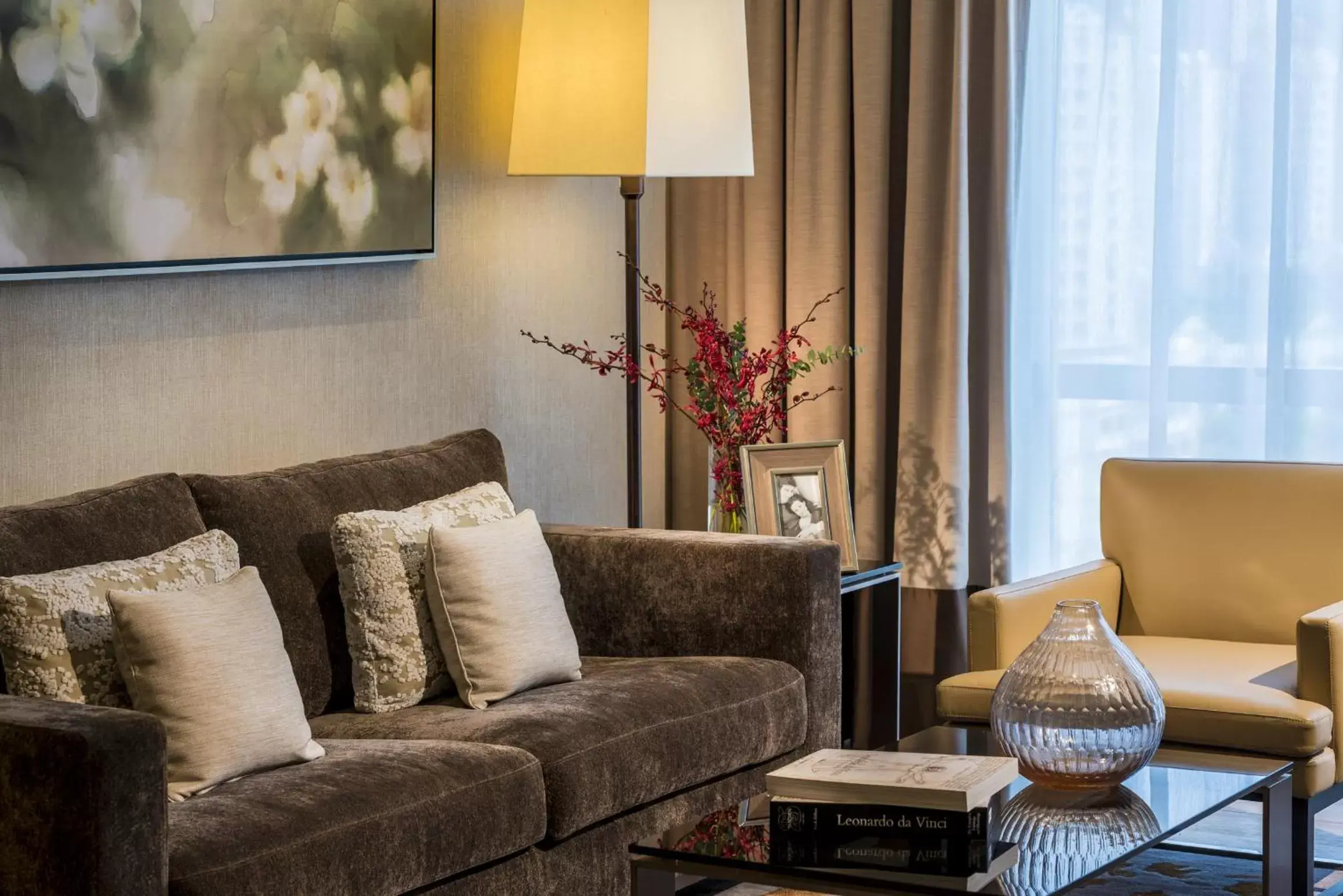 Living room, Seating Area in Fraser Suites Guangzhou