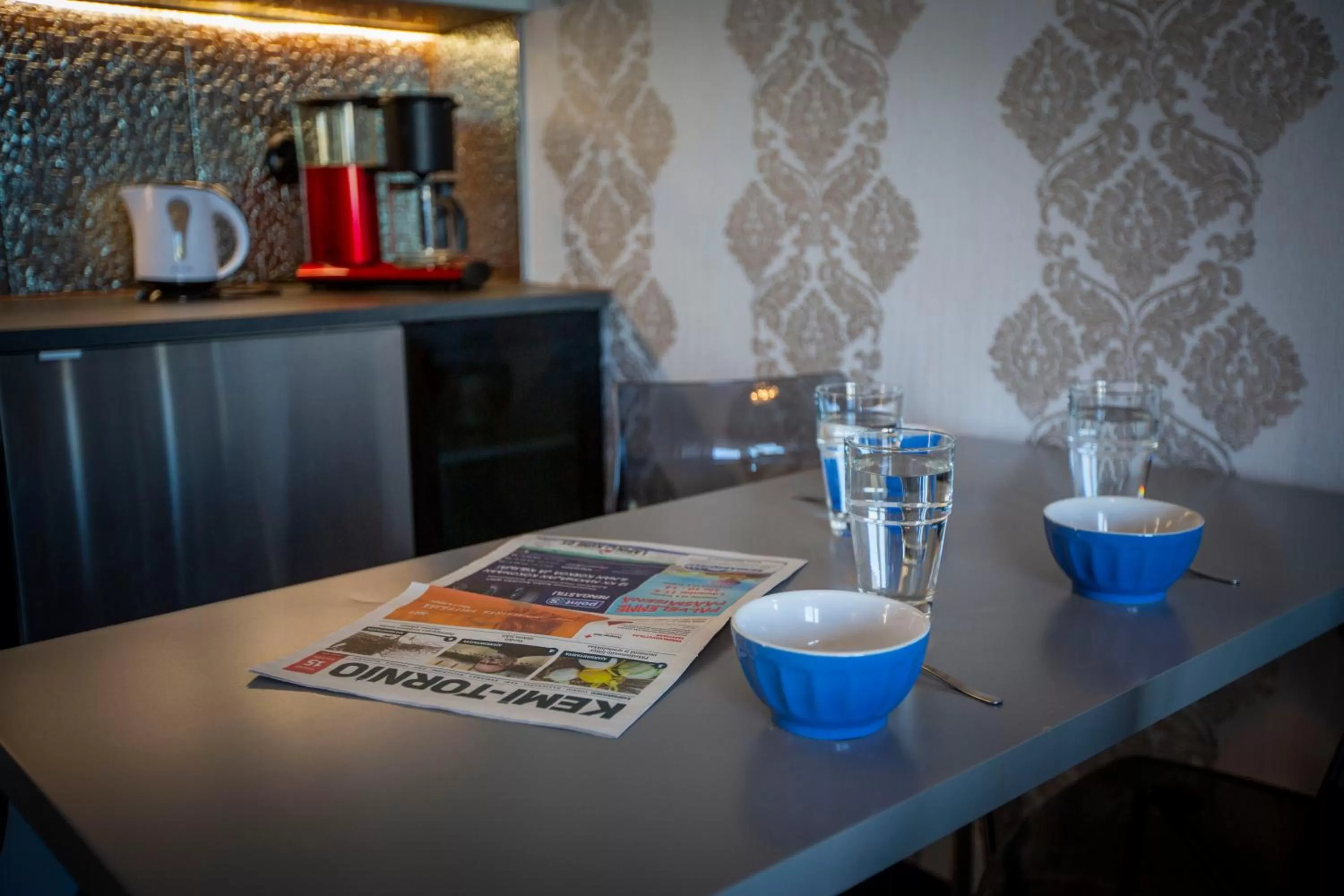 Coffee/tea facilities in Hotelli Olof