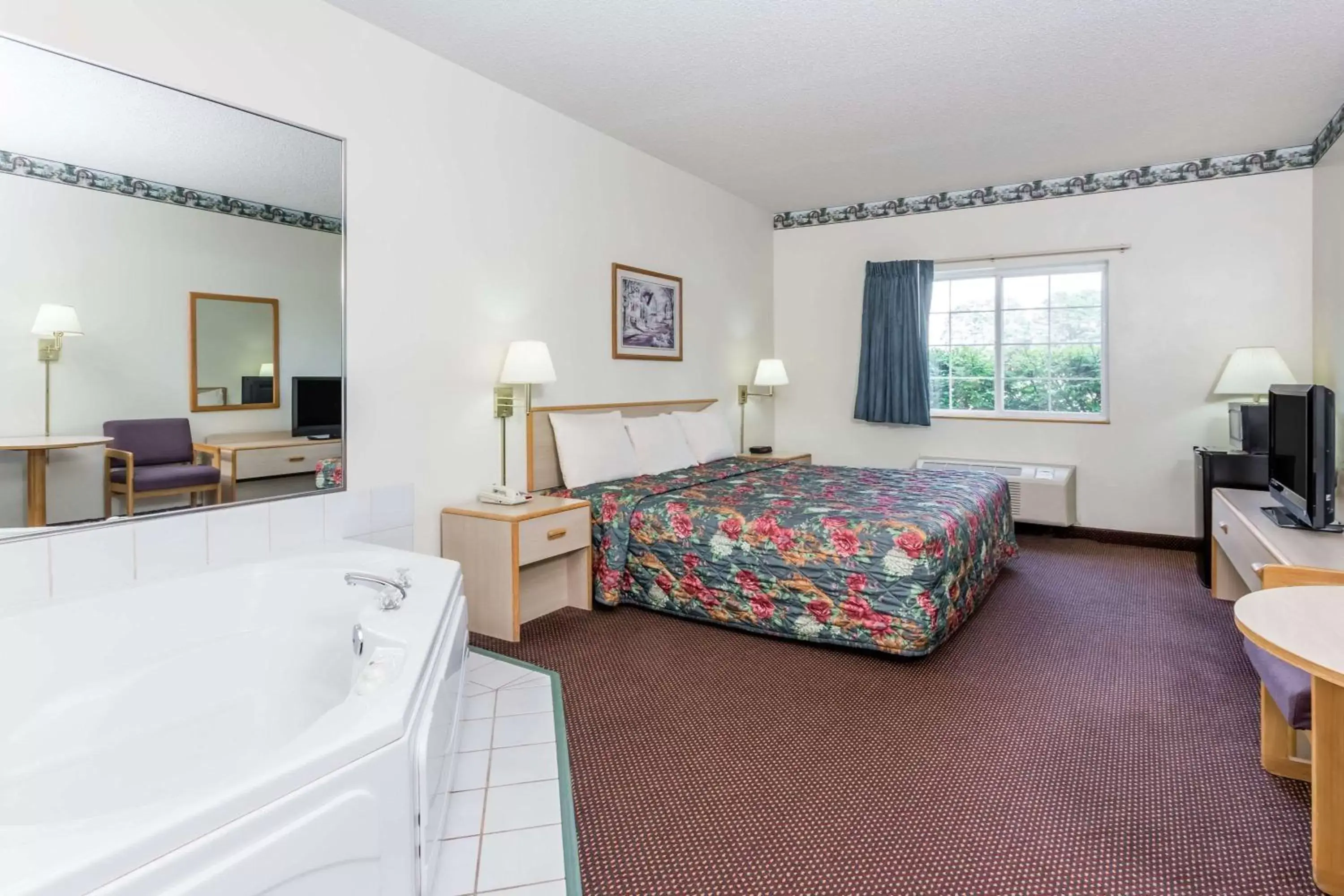 Photo of the whole room in Super 8 by Wyndham Eagle River