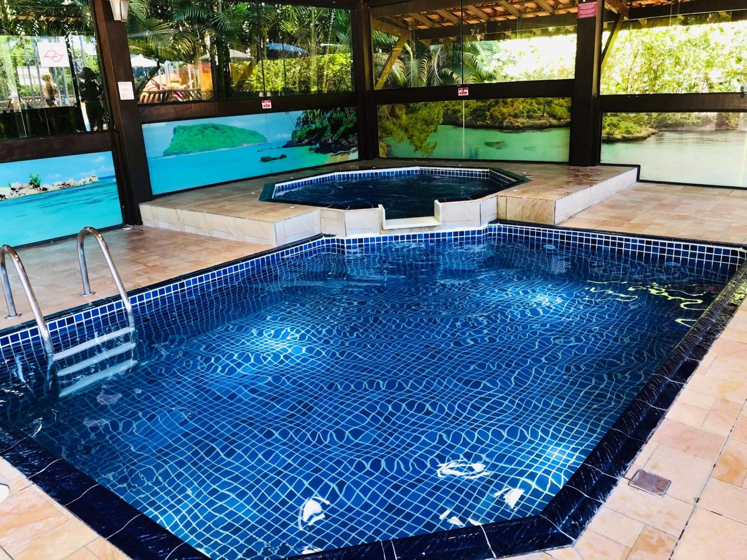 Aqua park in Hotel Bosques do Massaguaçu