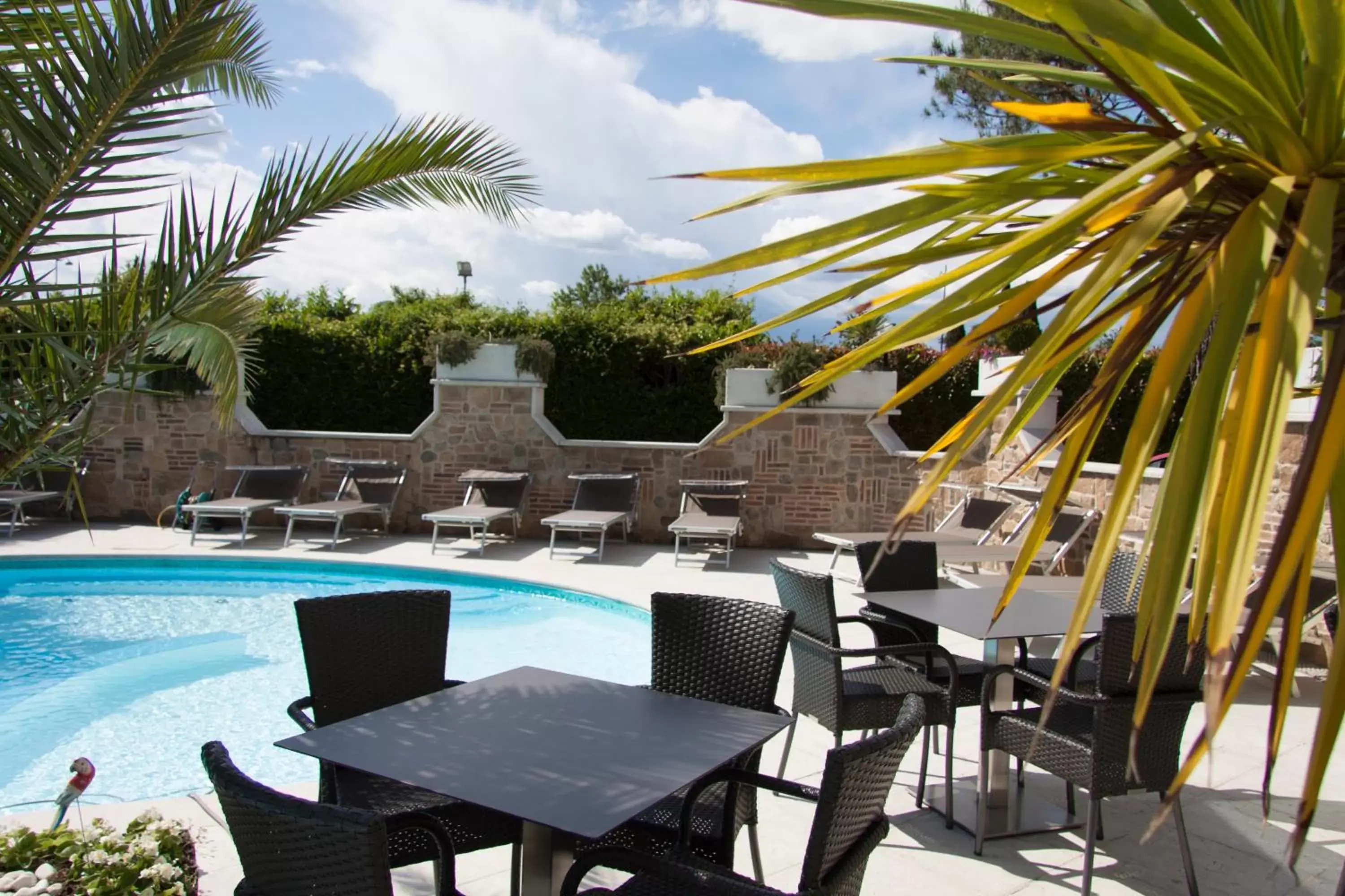 Swimming pool in Hotel Berta Swimming pool in Hotel Berta