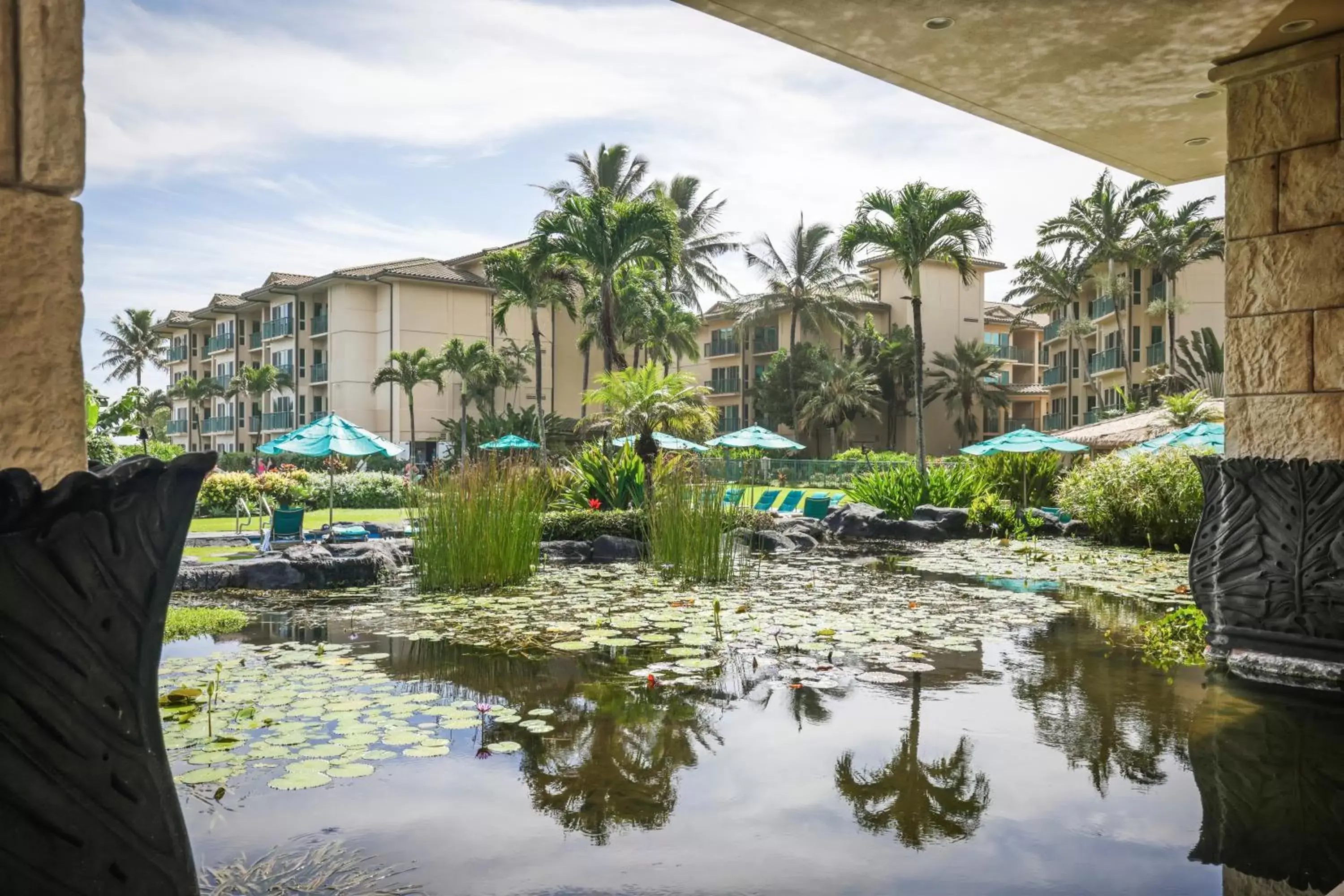 Garden view in Waipouli Beach Resort & Spa Kauai By Outrigger