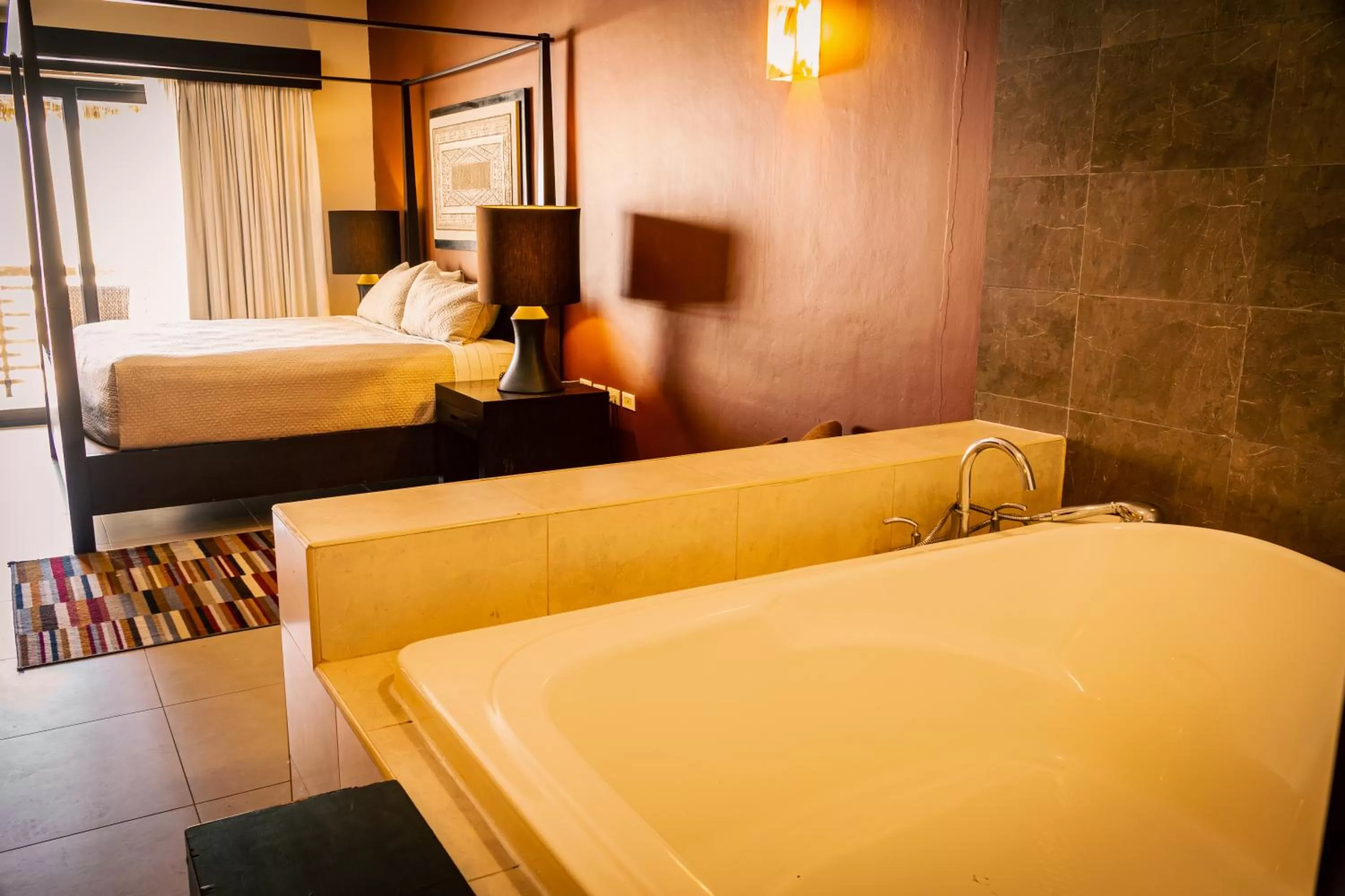 Bathroom in Aldea Thai