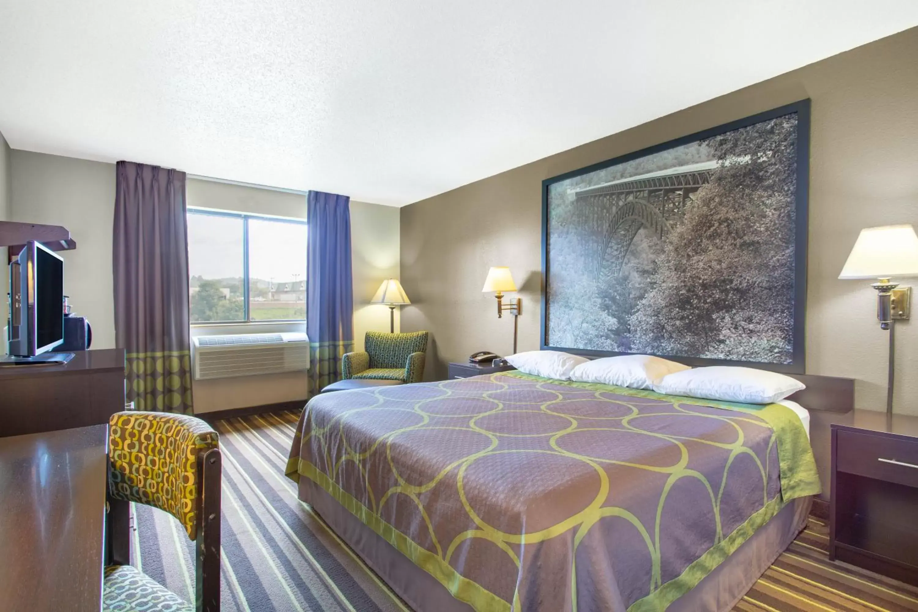 Bed in Super 8 by Wyndham Weston WV Bed in Super 8 by Wyndham Weston WV