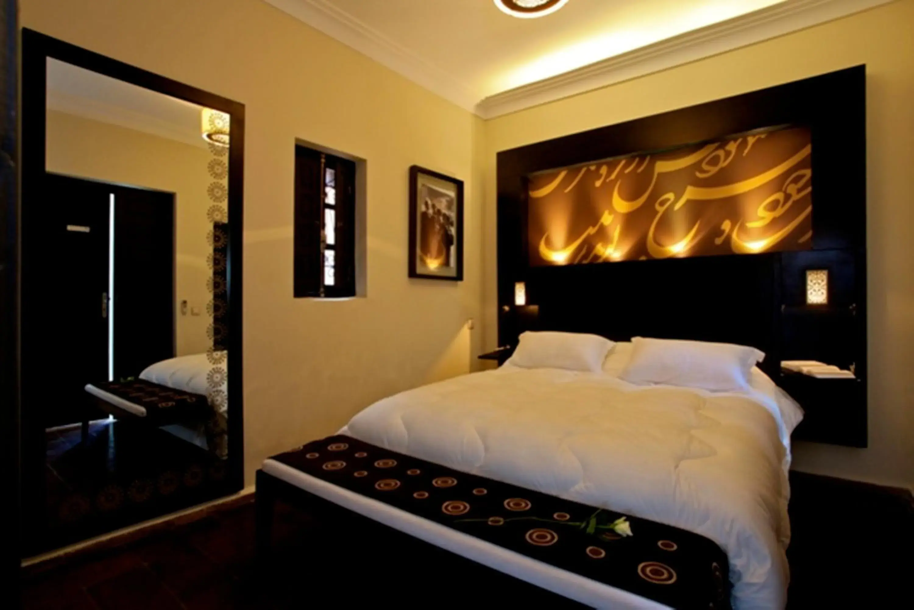 Bedroom, Bed in Ryad Amiran & Spa