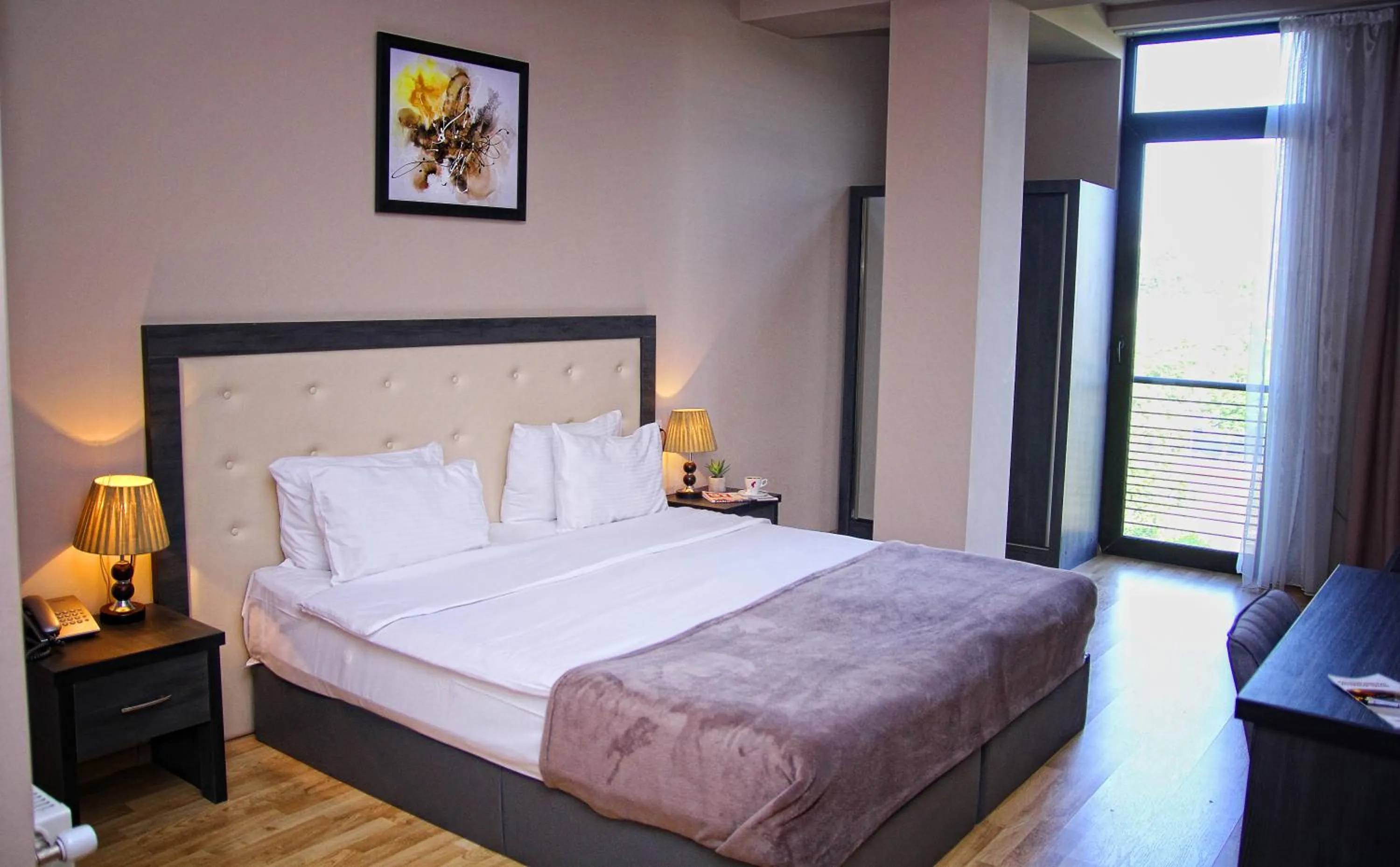 Bedroom in Rogalux Blue