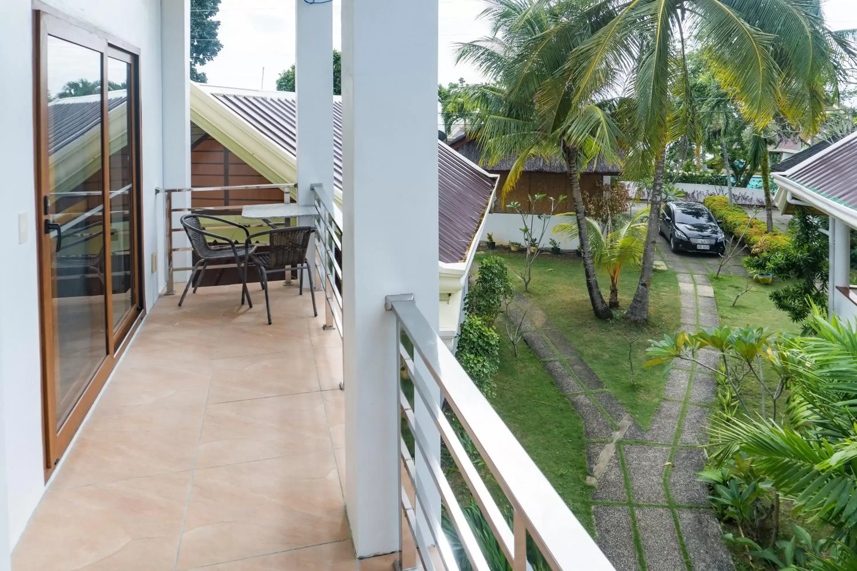 Balcony/Terrace in Quo Vadis Dive Resort