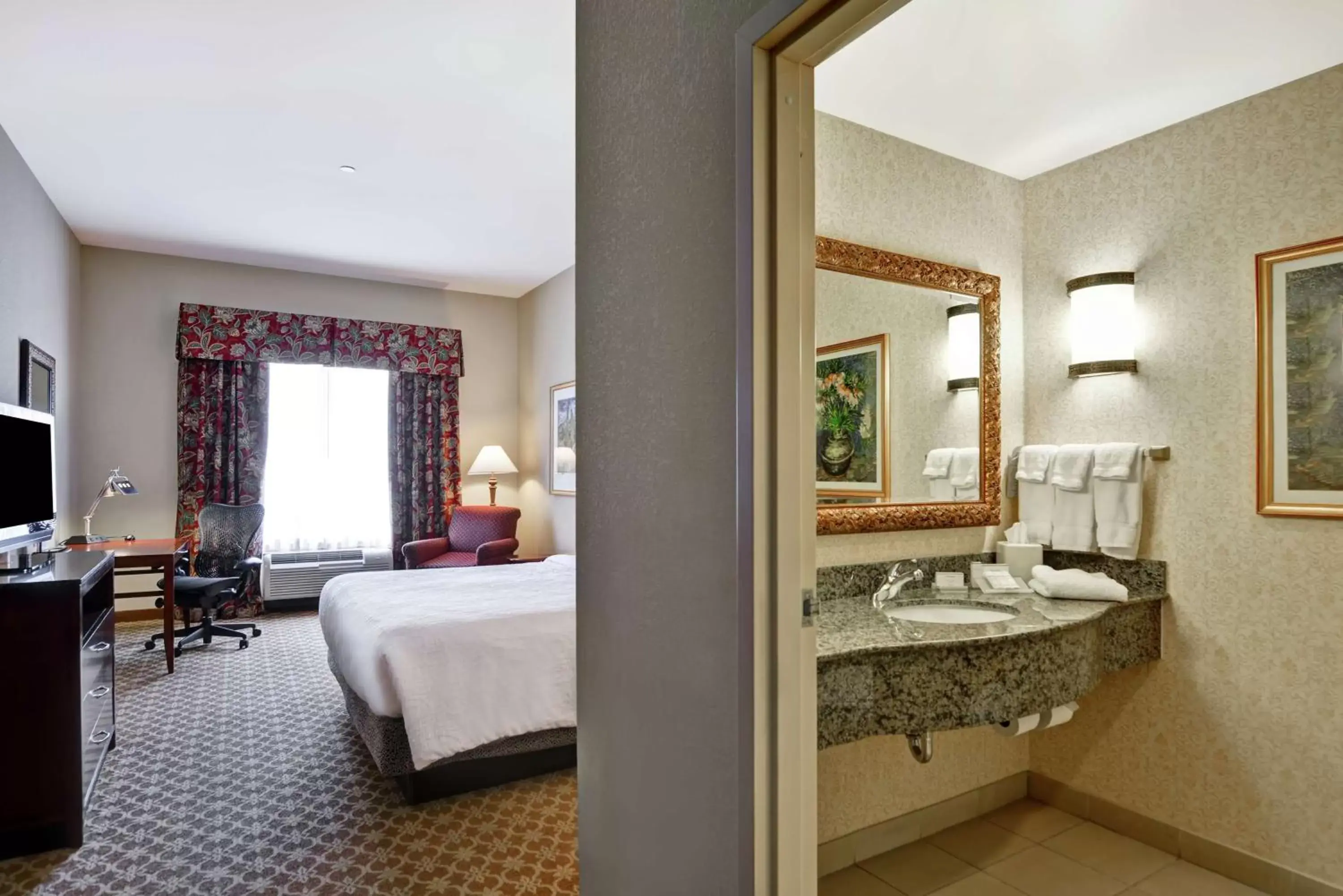 Bedroom, Bathroom in Hilton Garden Inn Amarillo