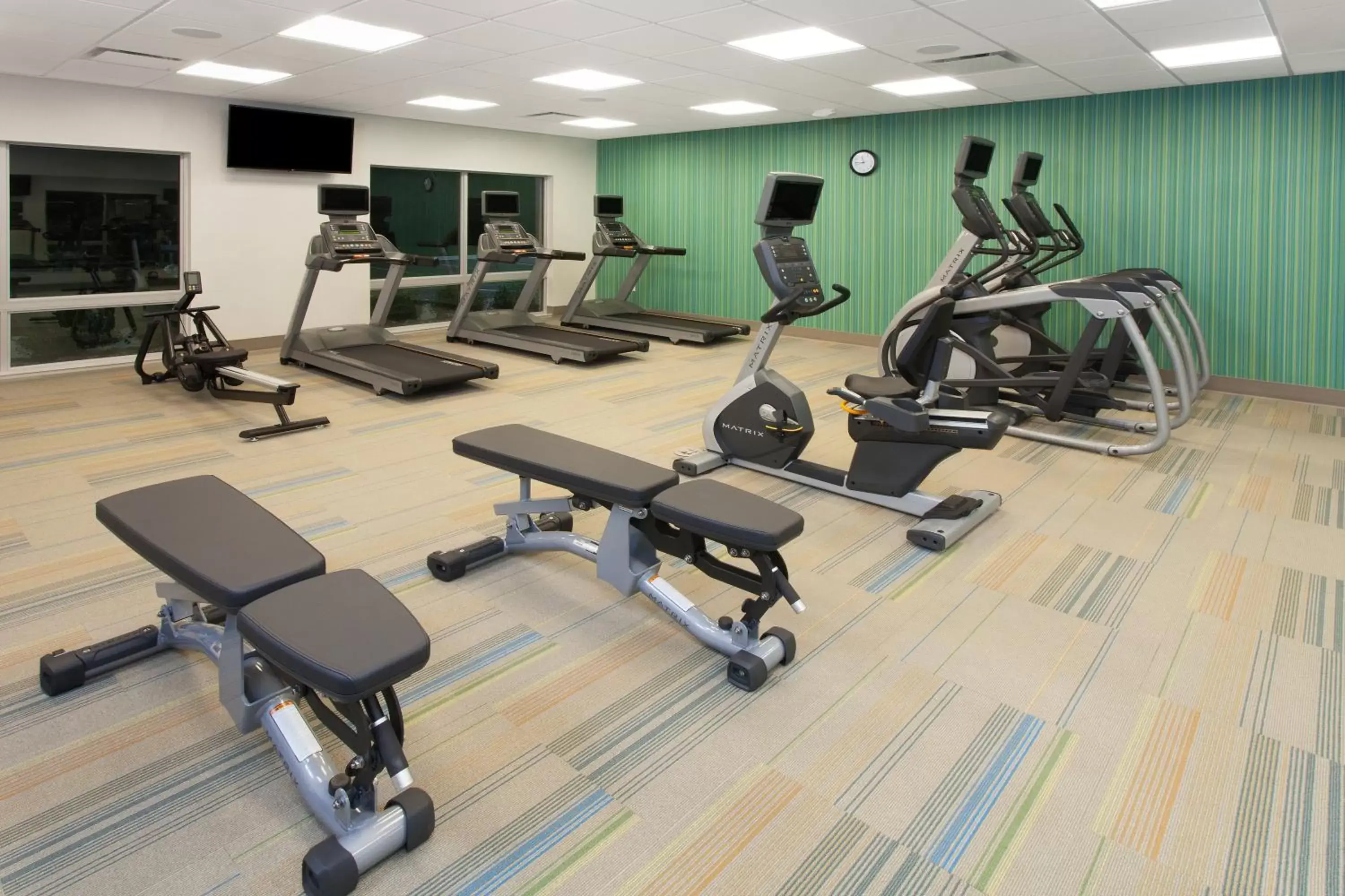 Fitness centre/facilities, Fitness Center/Facilities in Holiday Inn Express & Suites - Sterling Heights-Detroit Area, an IHG Hotel