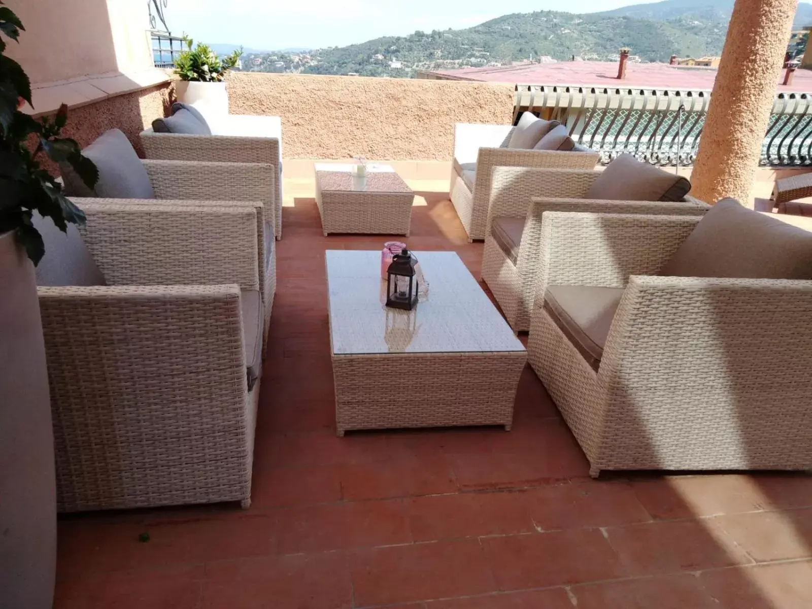 Balcony/Terrace in Bike&Boat Argentario Hotel