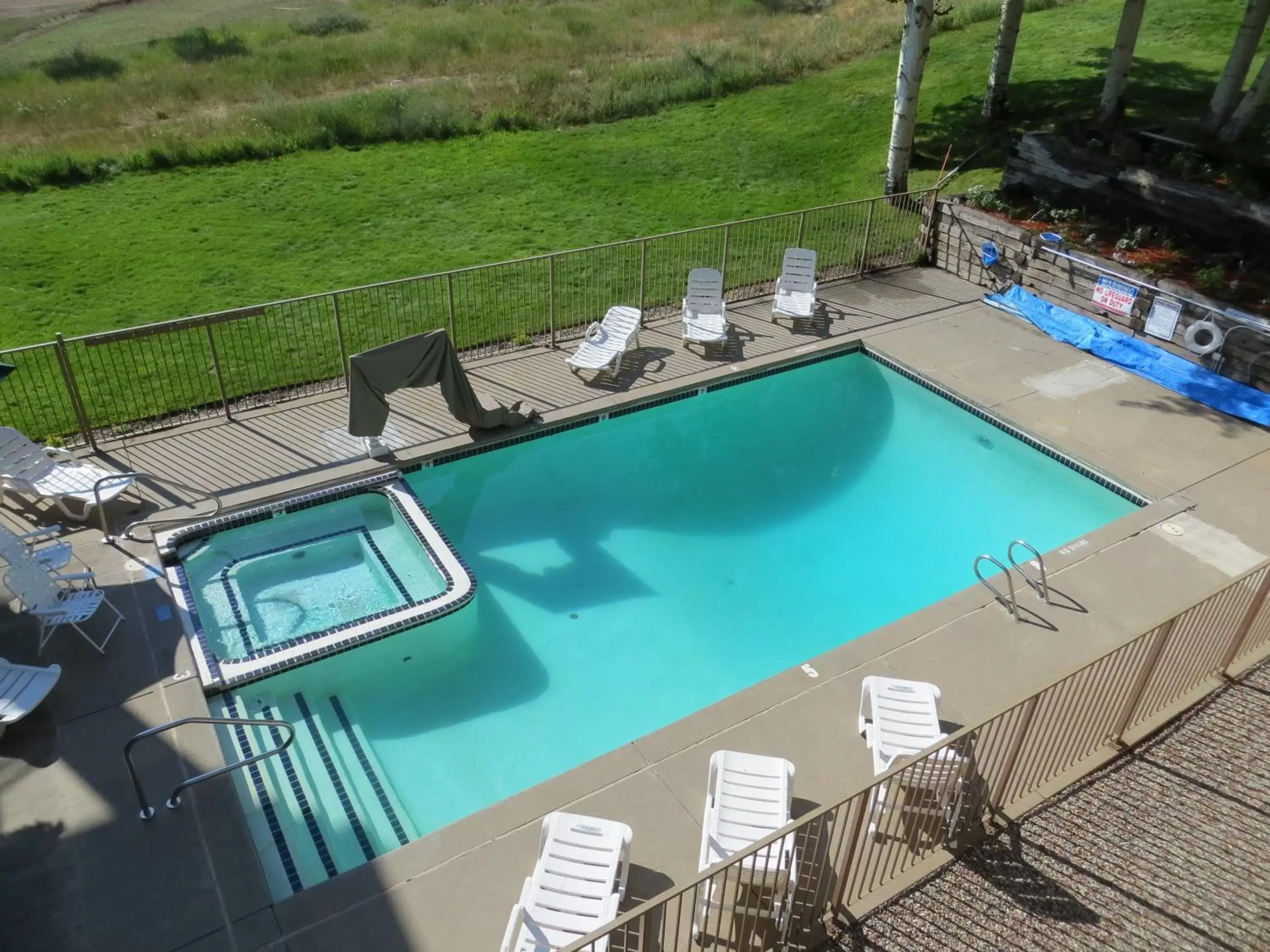Pool view in Mountain Chalet Snowmass Pool view in Mountain Chalet Snowmass