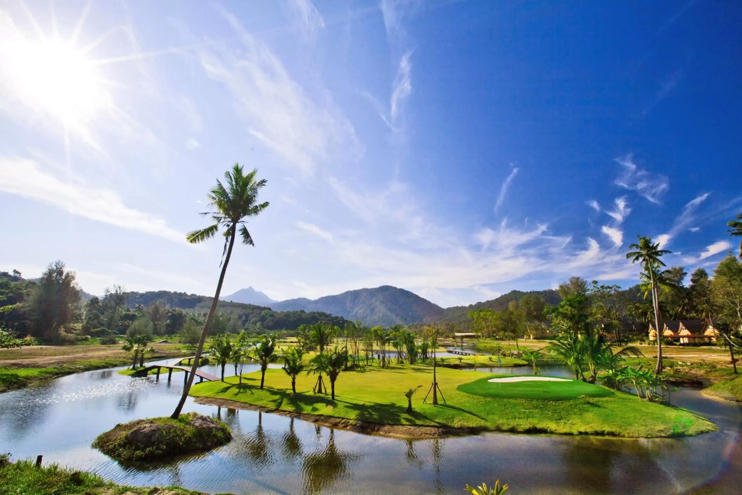 Natural landscape in Marina Sands Resort